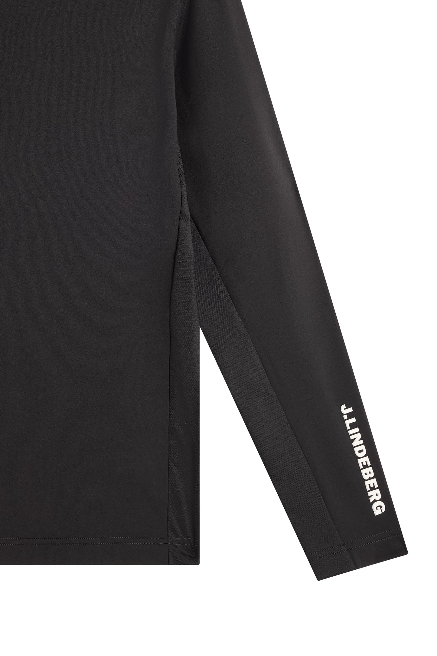 Tour Tech Mid Layer in Black by J.Lindeberg