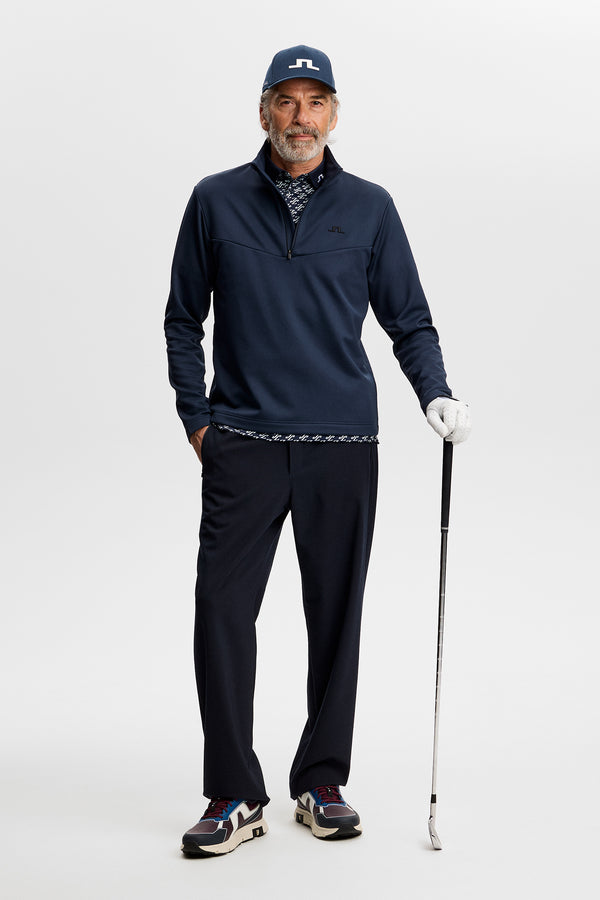 Maclean Quarter Zip Mid Layer / JL Navy