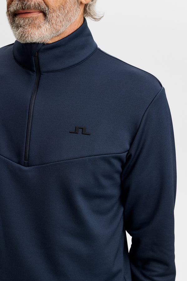 Maclean Quarter Zip Mid Layer / JL Navy