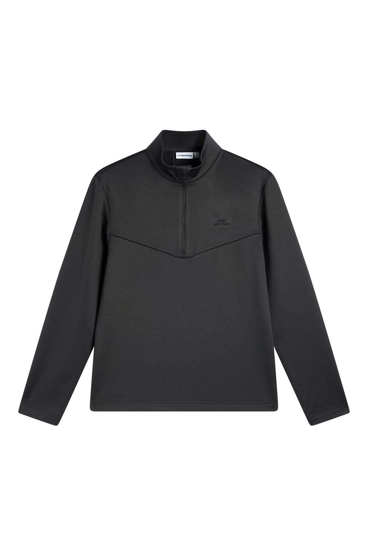 Maclean Quarter Zip Mid Layer in Black by J.Lindeberg