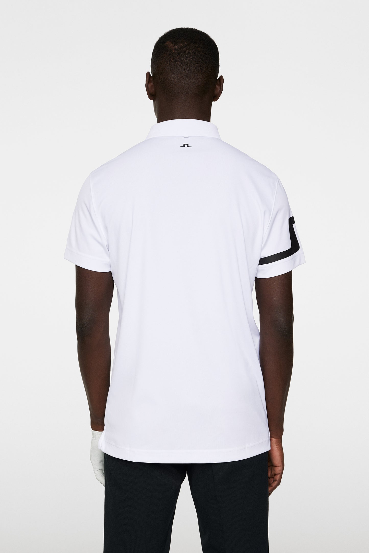 Heath Regular Fit Golf Polo in White by J.Lindeberg