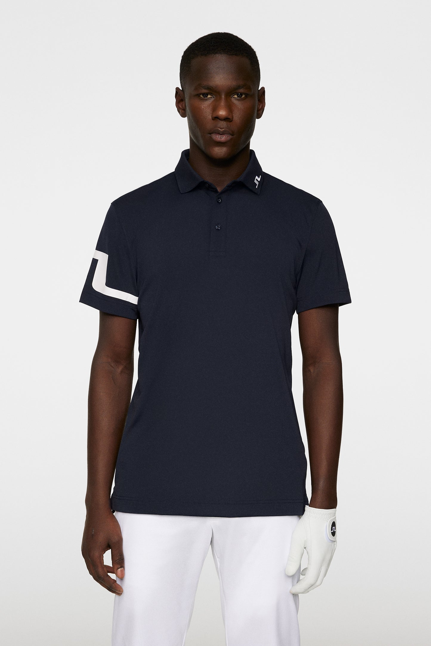 Heath Regular Fit Golf Polo in JL Navy by J.Lindeberg