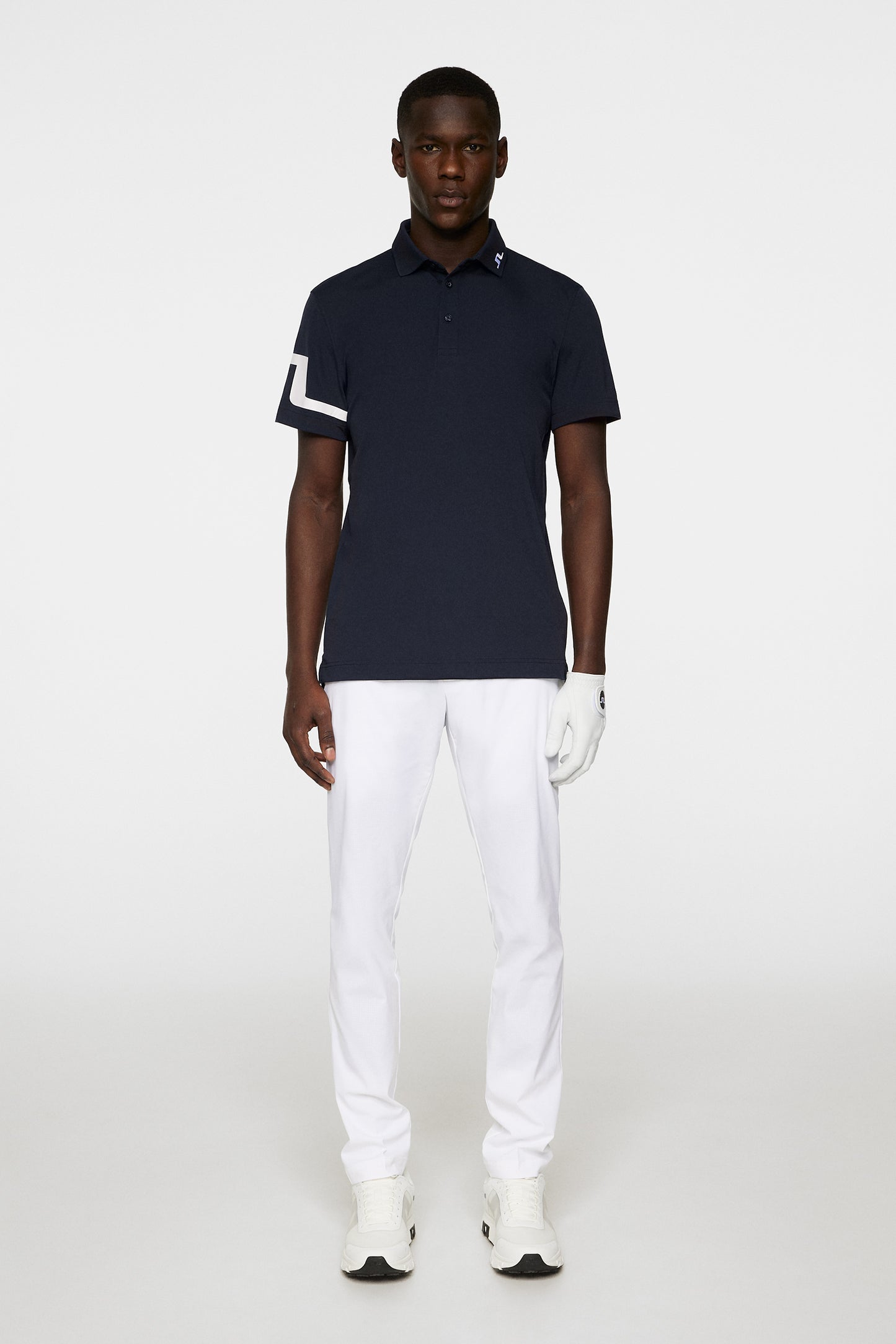 Heath Regular Fit Golf Polo in JL Navy by J.Lindeberg
