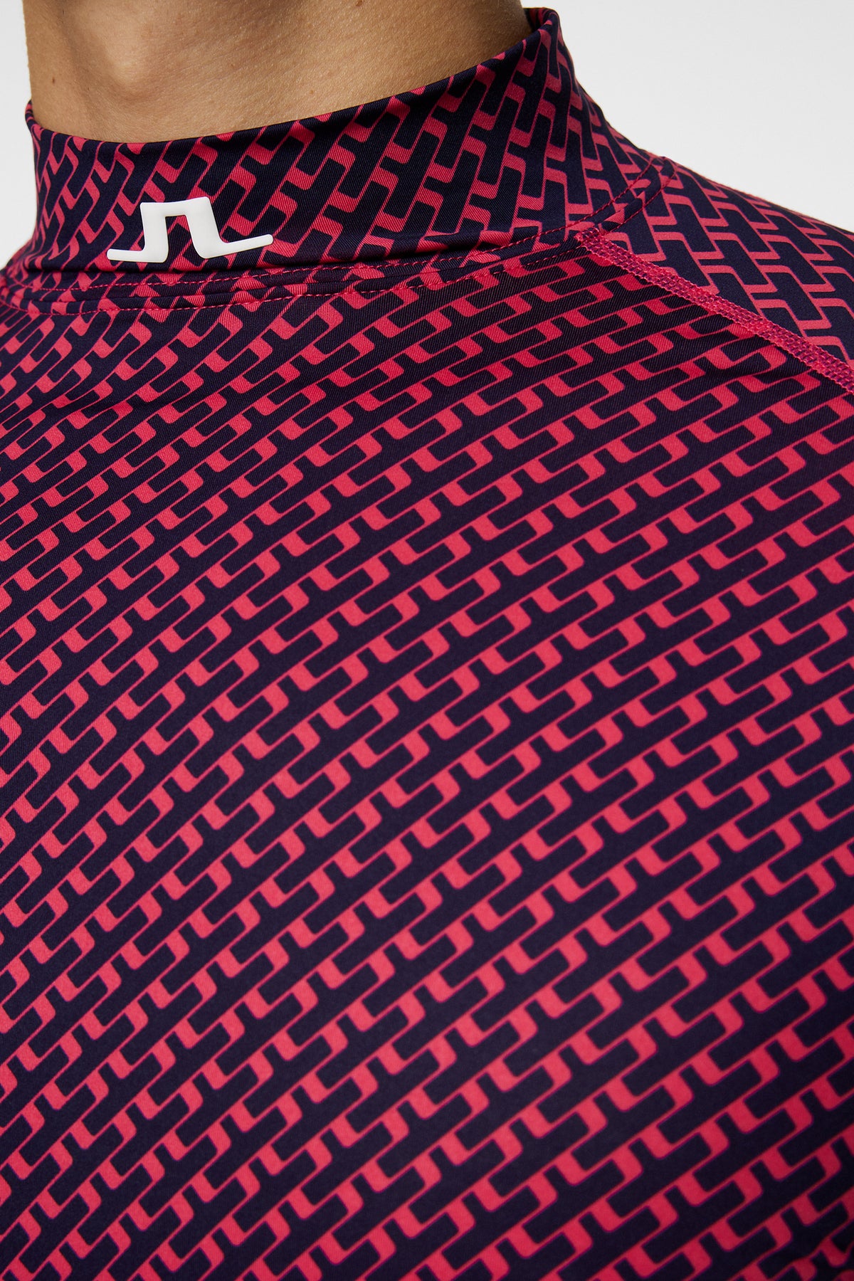 Ello Compression Print in Tour Geo Navy S by J.Lindeberg