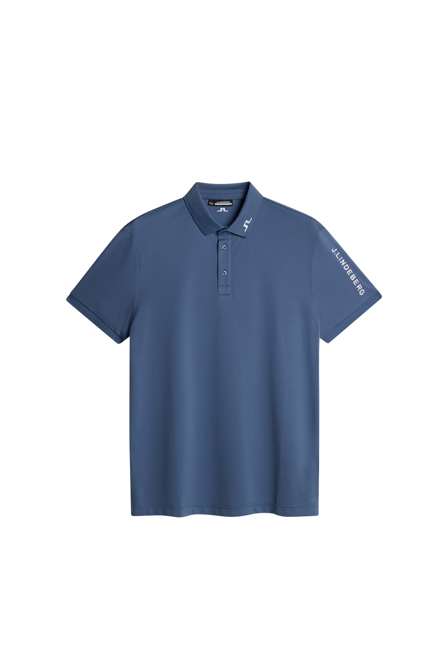 Tour Tech Polo in Vintage Indigo by J.Lindeberg