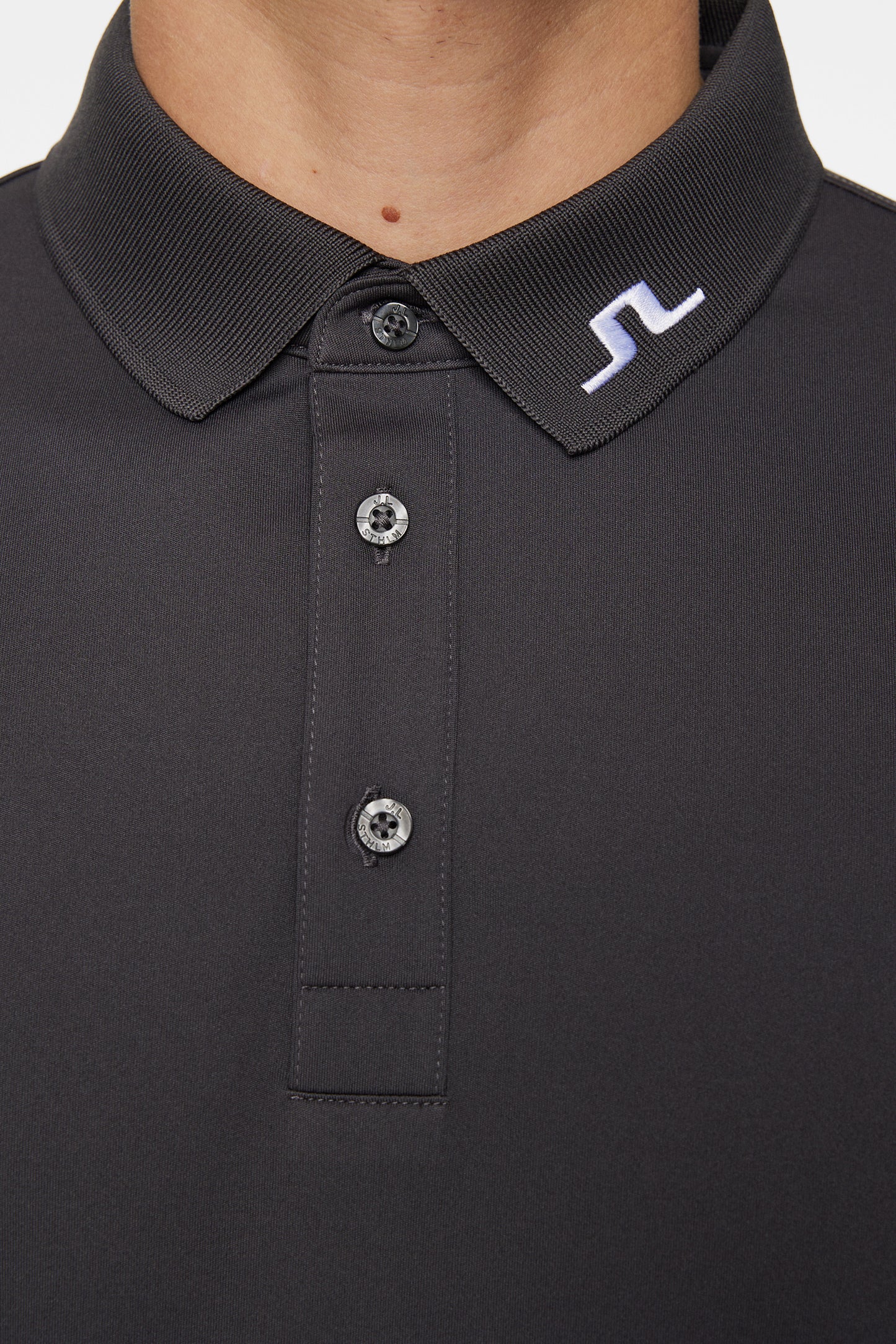 Tour Tech Polo in Asphalt by J.Lindeberg