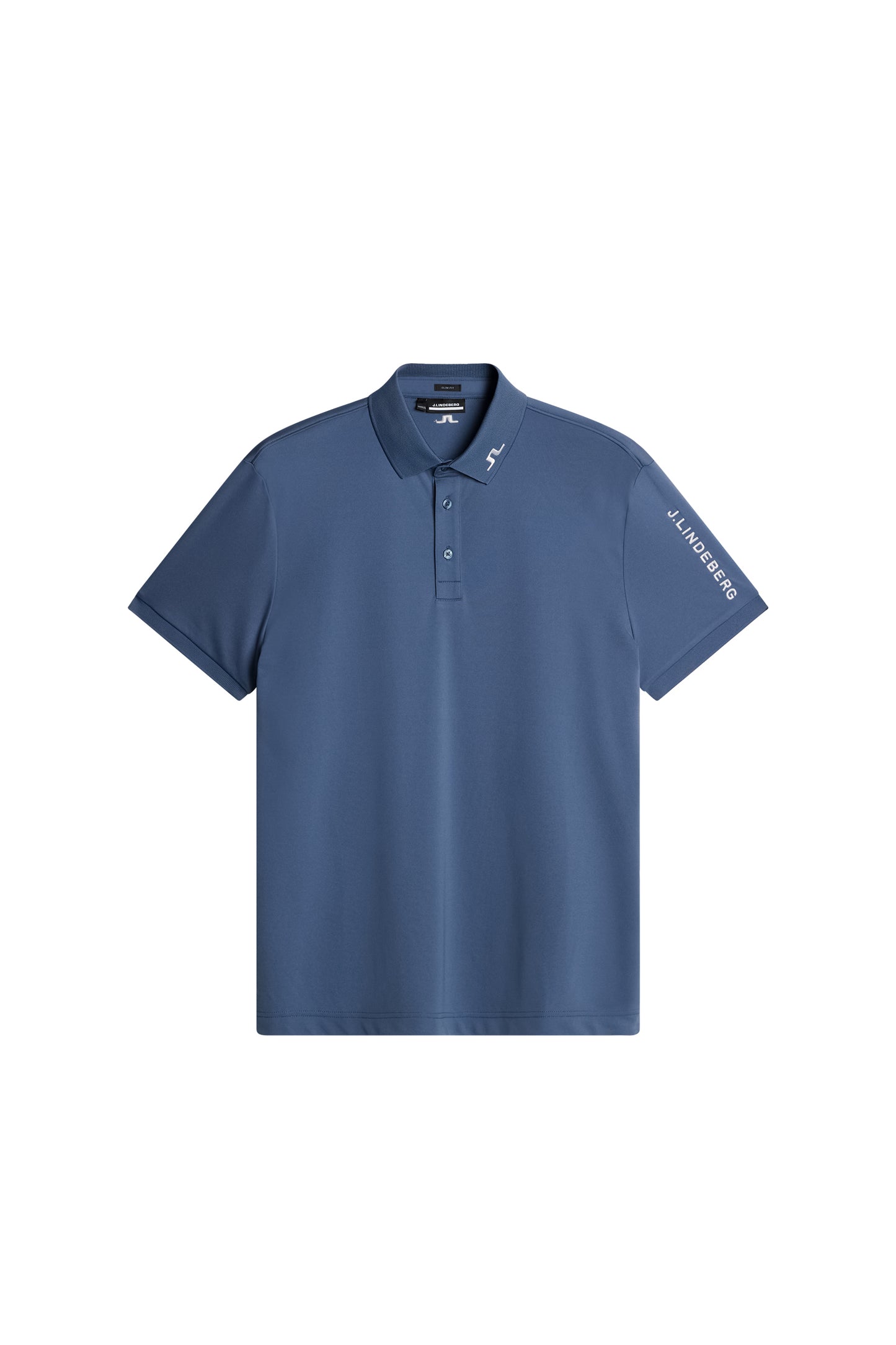 Tour Tech Slim Fit Polo in Vintage Indigo by J.Lindeberg