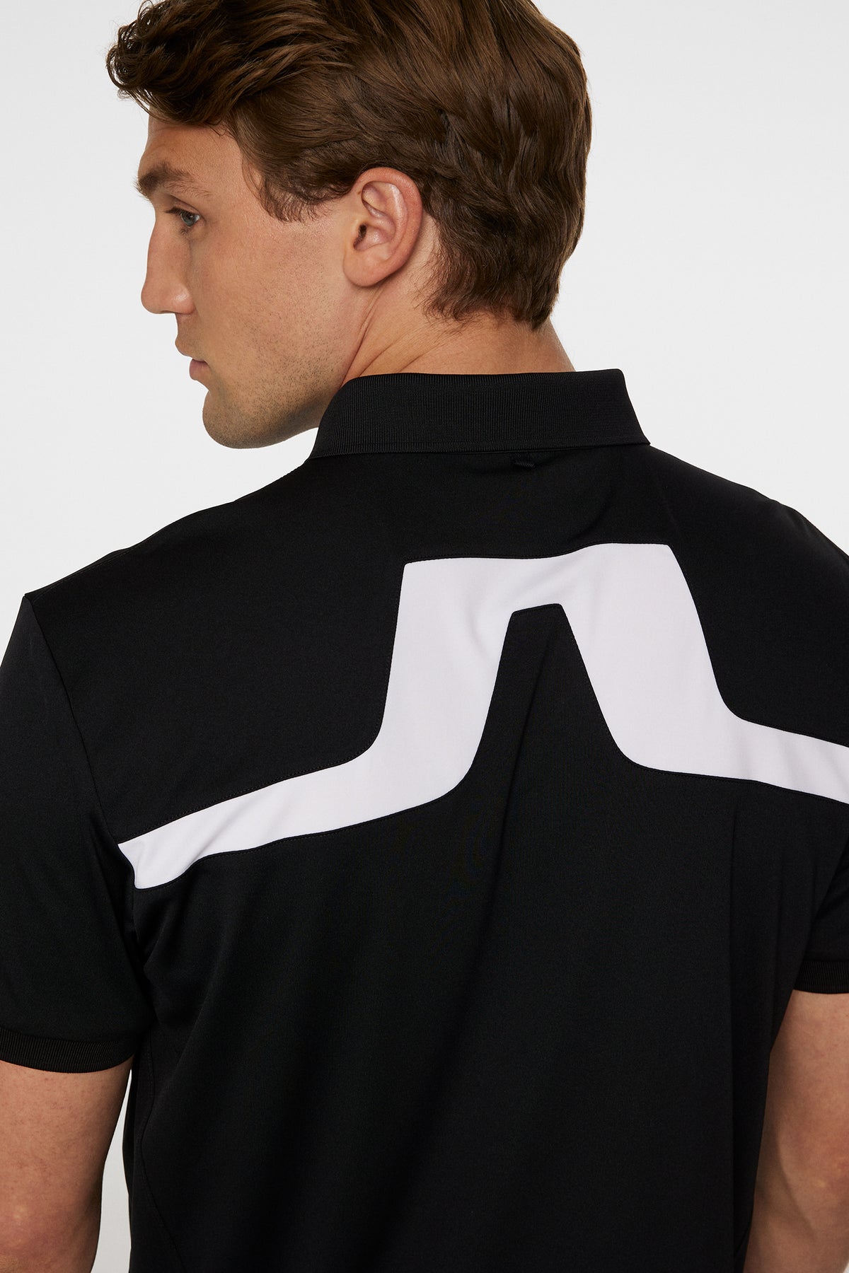 KV Polo in Black by J.Lindeberg