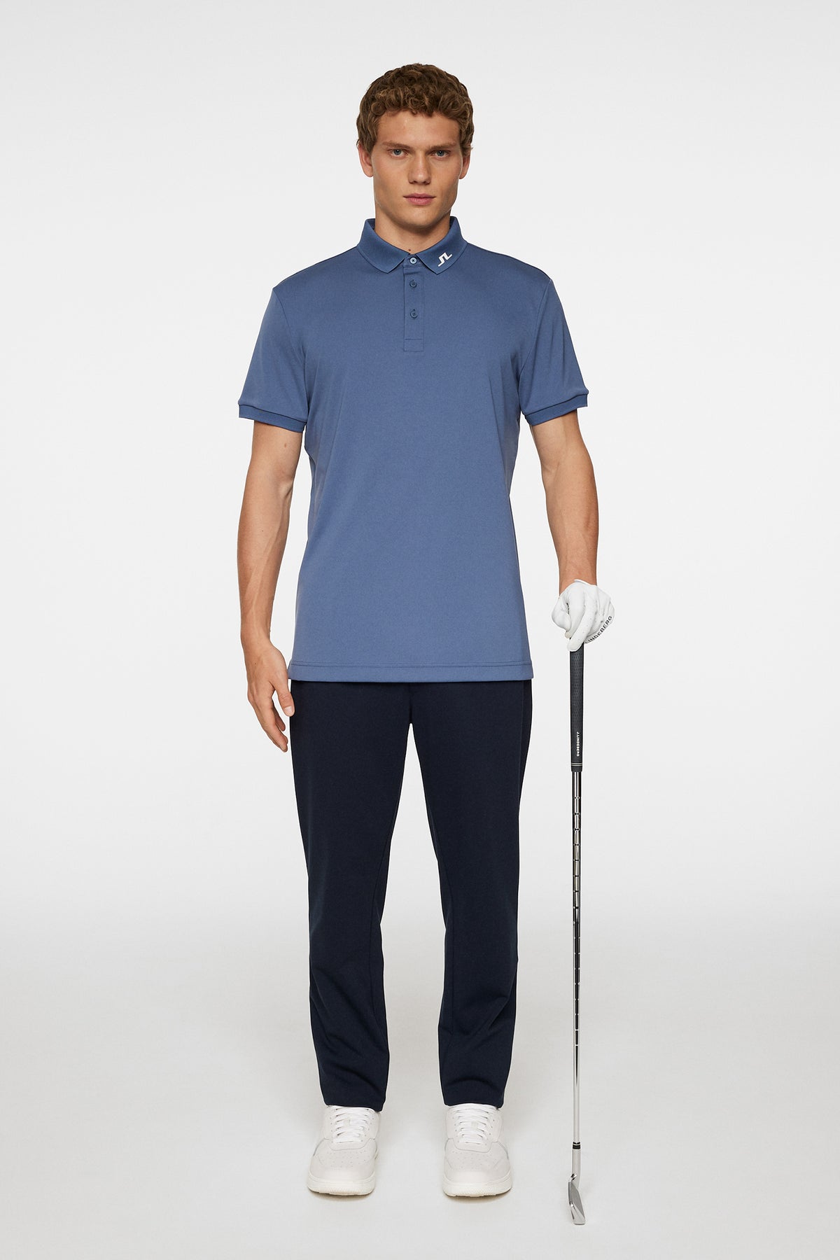 KV Polo in Vintage Indigo by J.Lindeberg