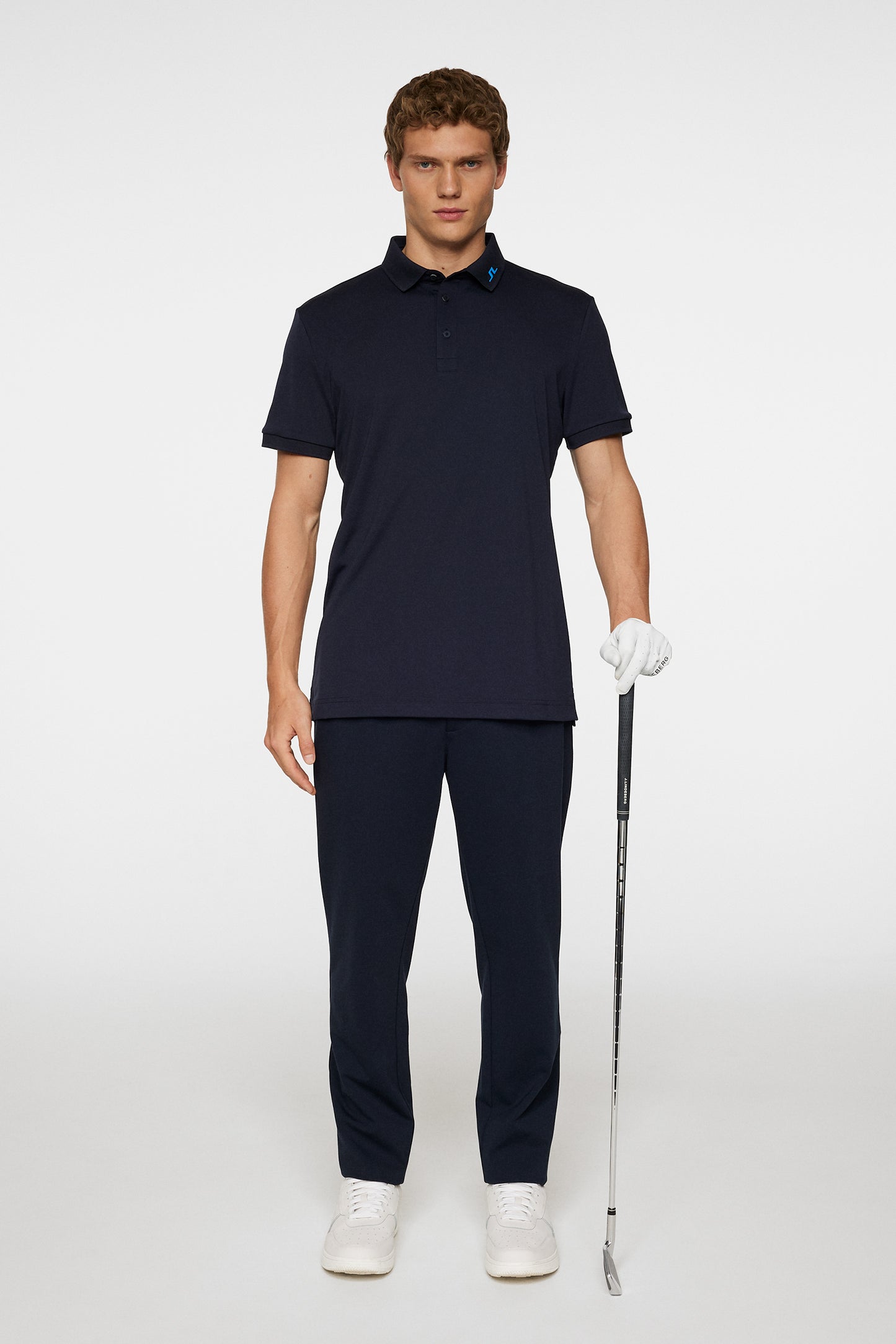 KV Polo in Sonic Blue by J.Lindeberg