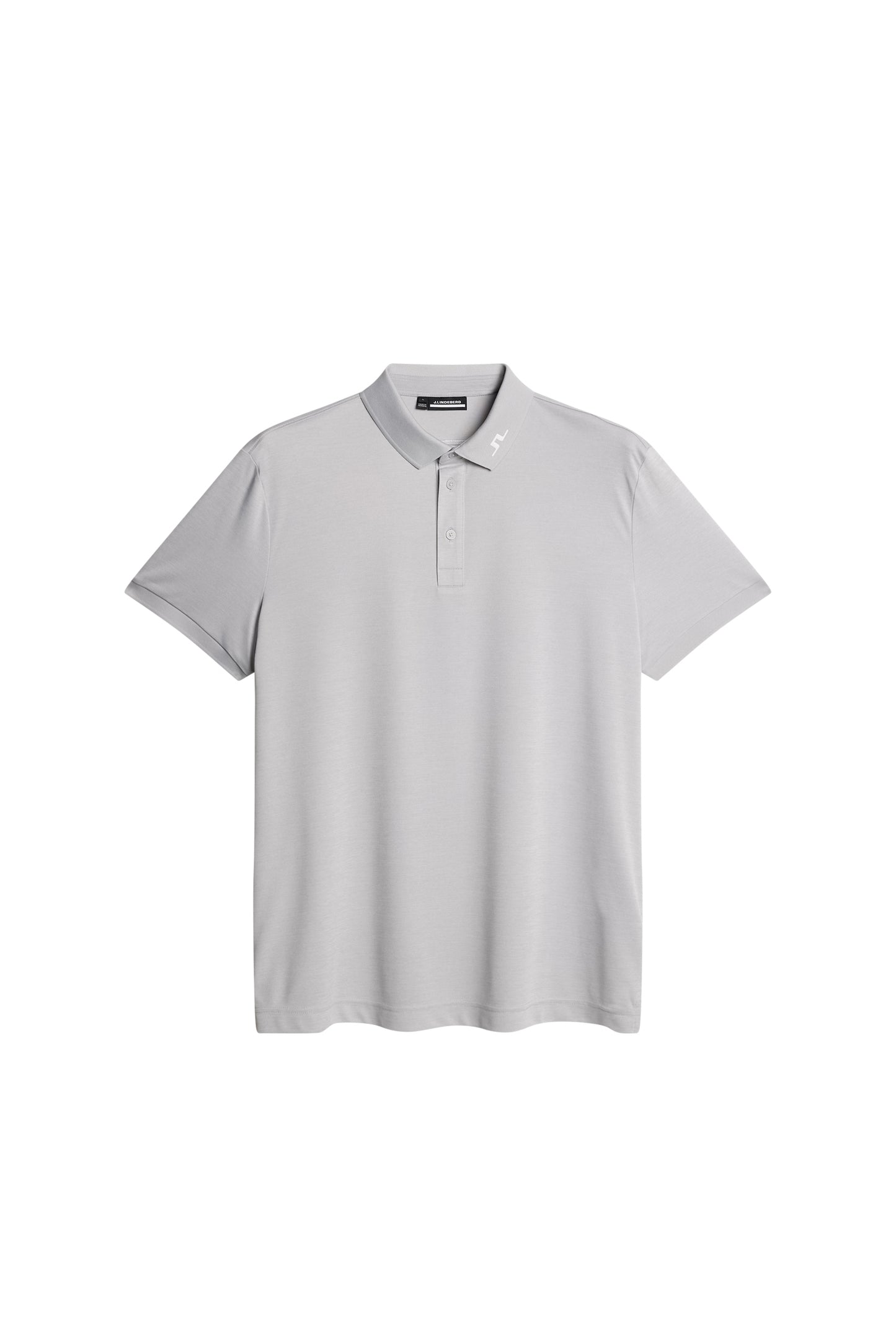 KV Polo in Light Grey Melange by J.Lindeberg