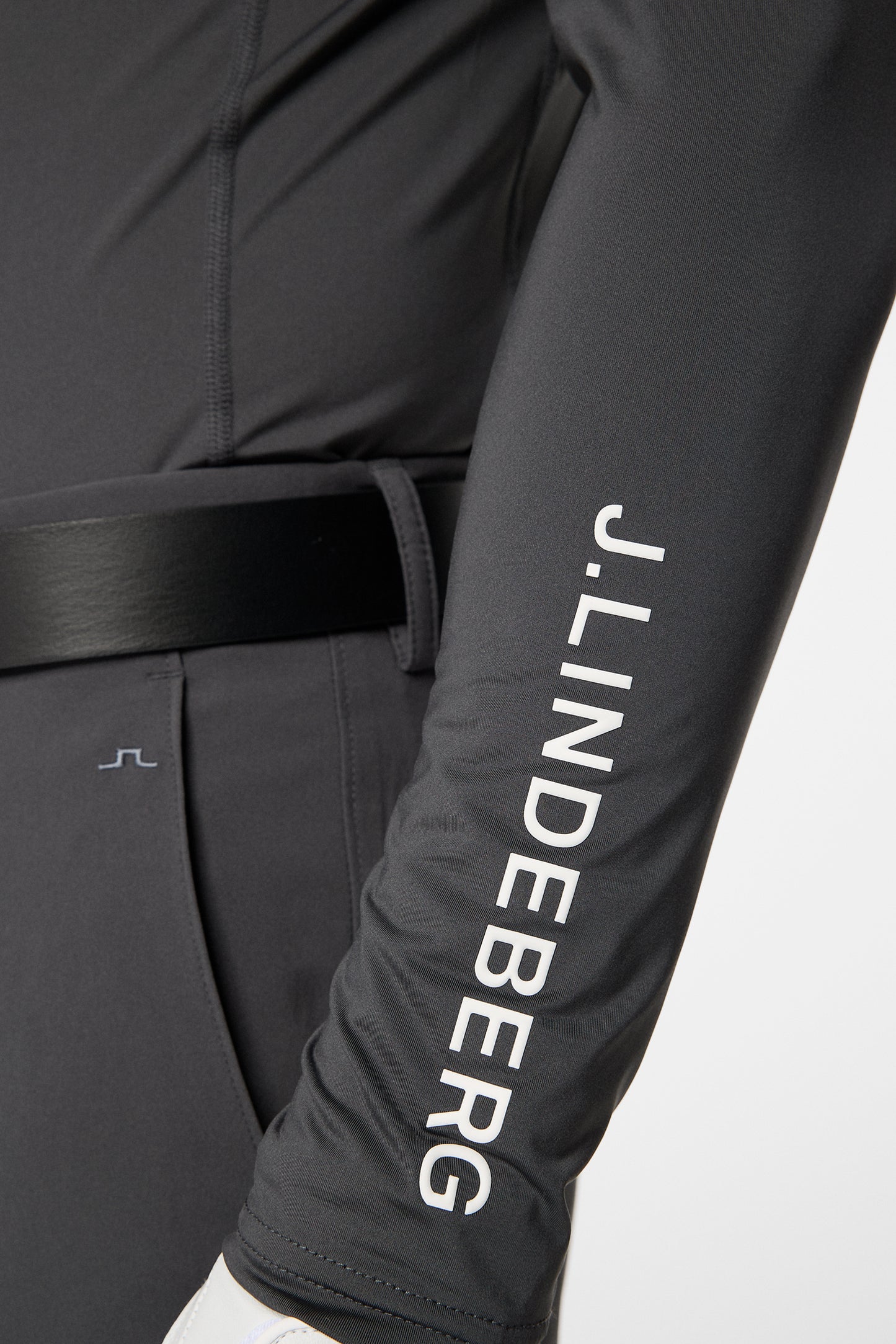 Ello Compression Top in Asphalt by J.Lindeberg