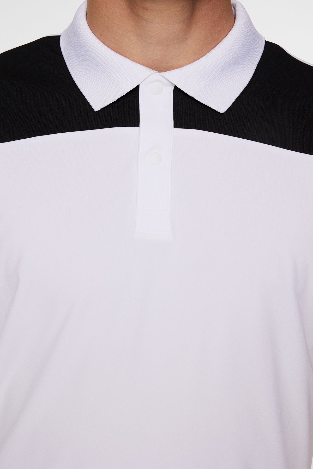 Anders Polo in White by J.Lindeberg