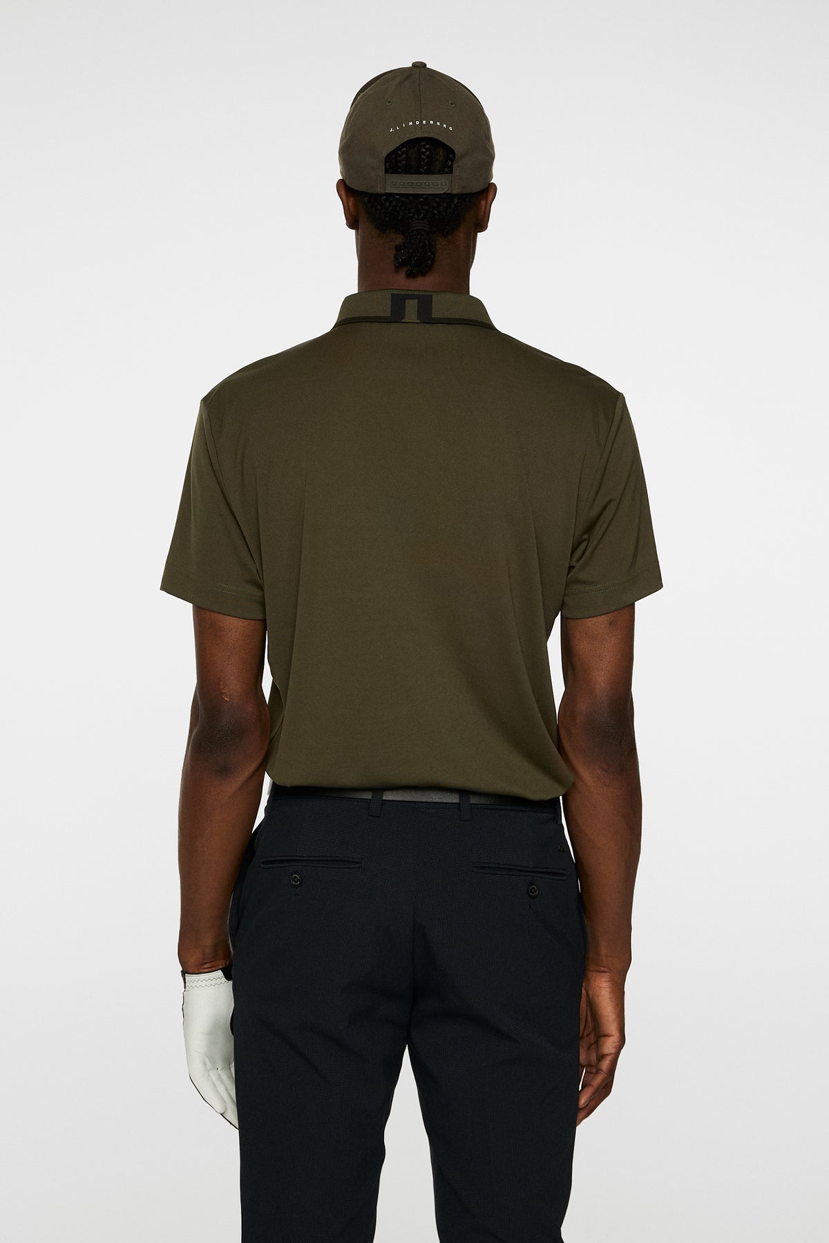 Anders Polo in Forest Green by J.Lindeberg