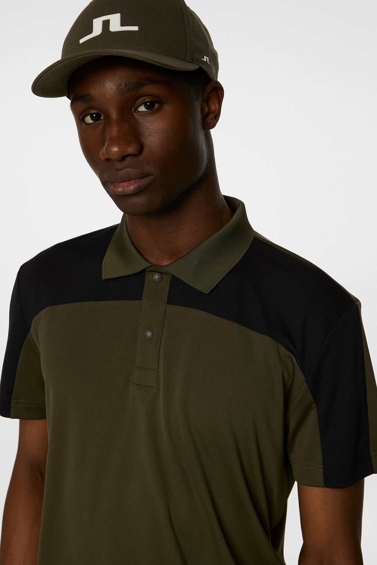 Anders Polo in Forest Green by J.Lindeberg