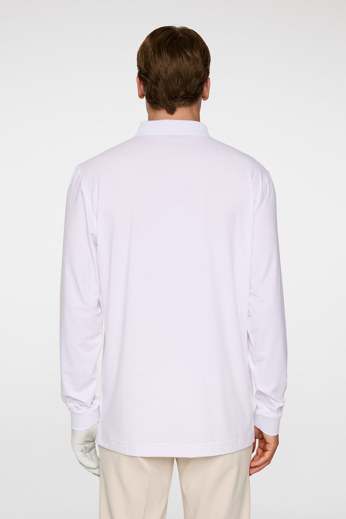 Florian LS Polo in White by J.Lindeberg