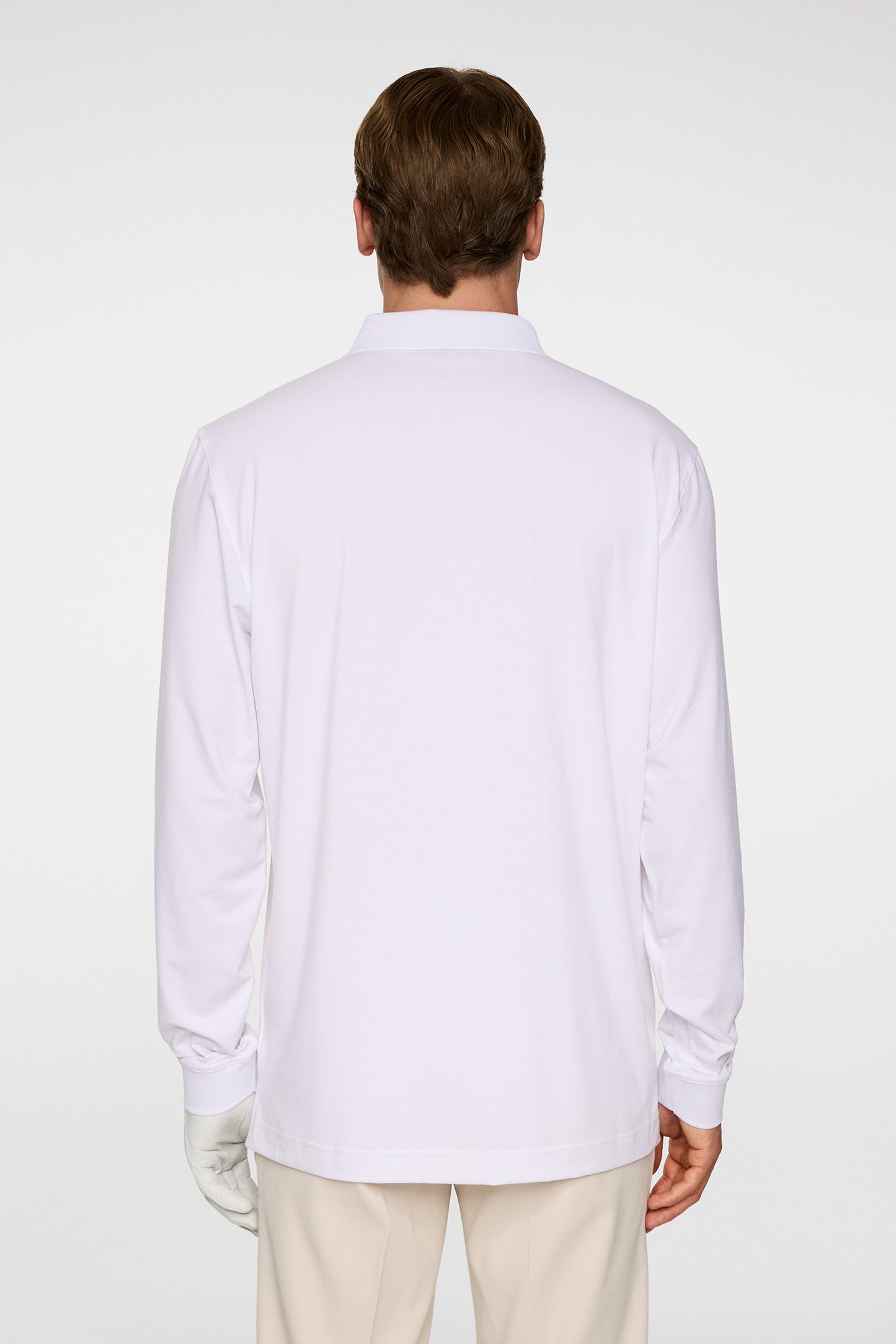 Florian LS Polo in White by J.Lindeberg