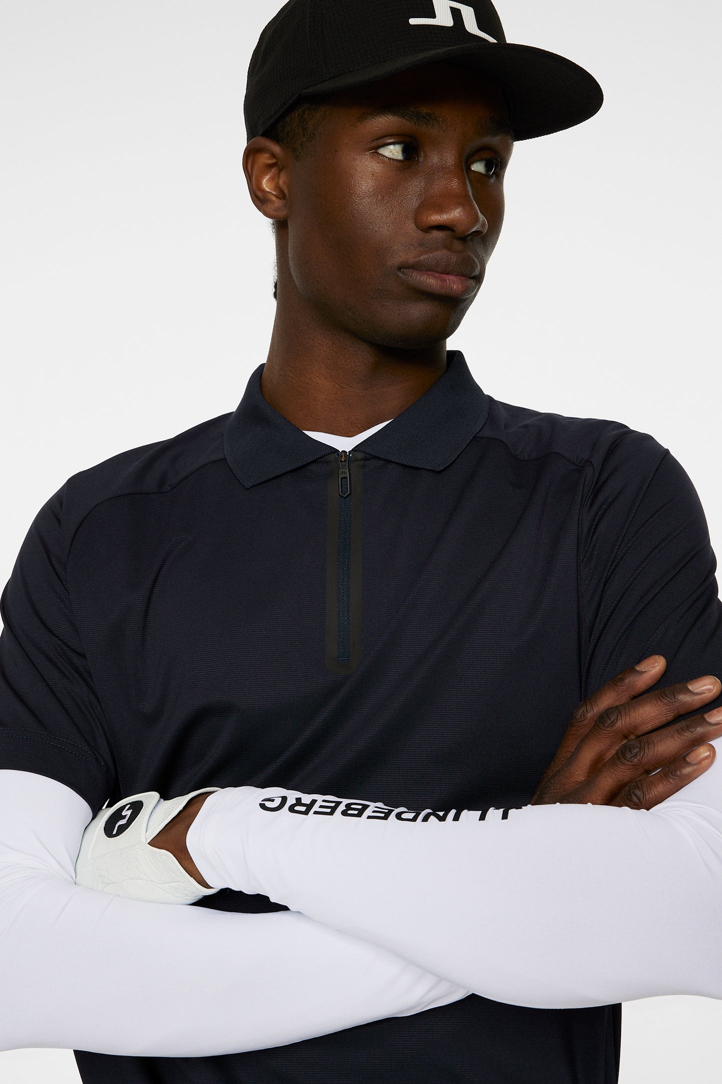 Nero Polo in JL Navy by J.Lindeberg