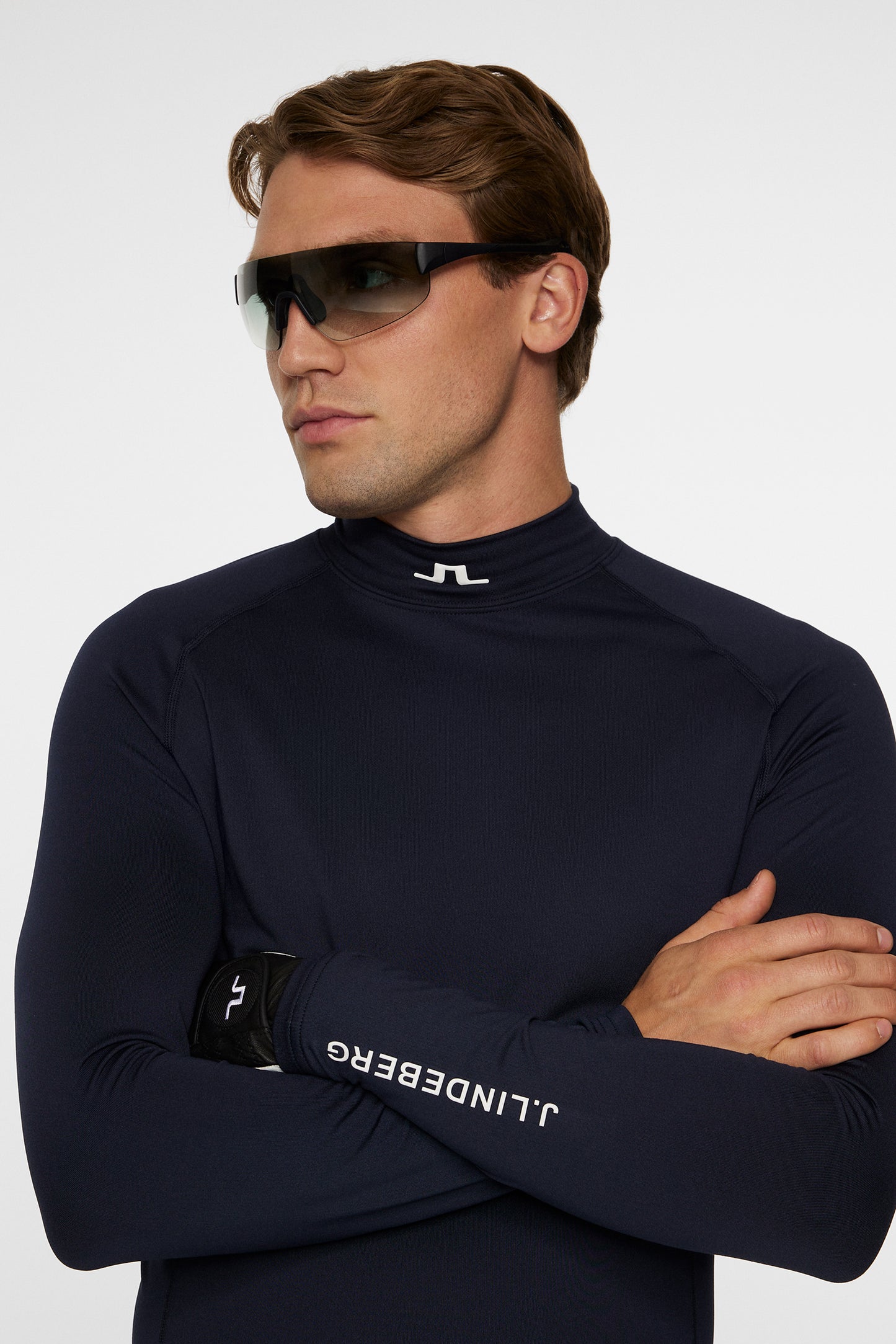 Ello Brushed Top in JL Navy by J.Lindeberg