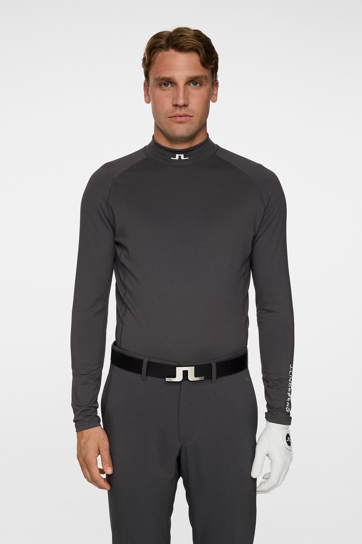 Ello Brushed Top in Asphalt by J.Lindeberg