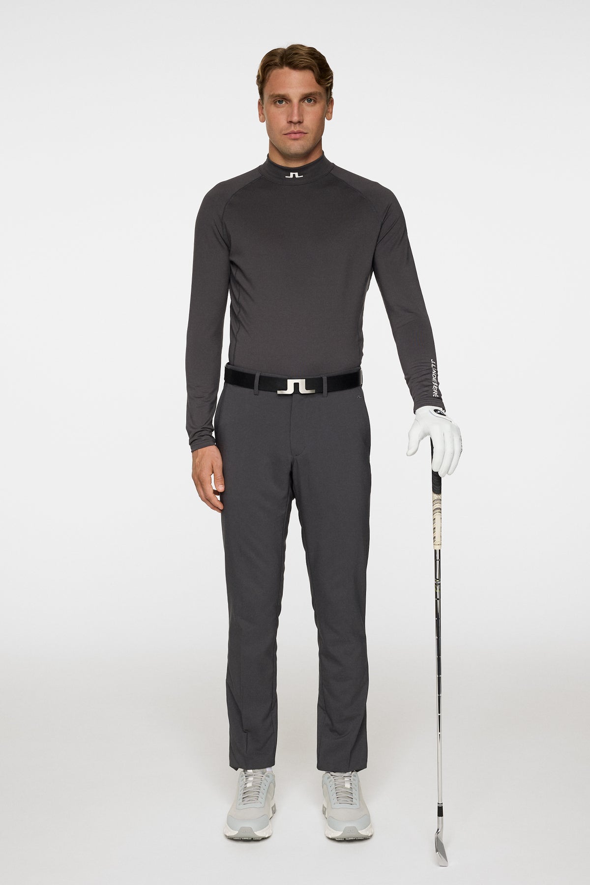 Ello Brushed Top in Asphalt by J.Lindeberg