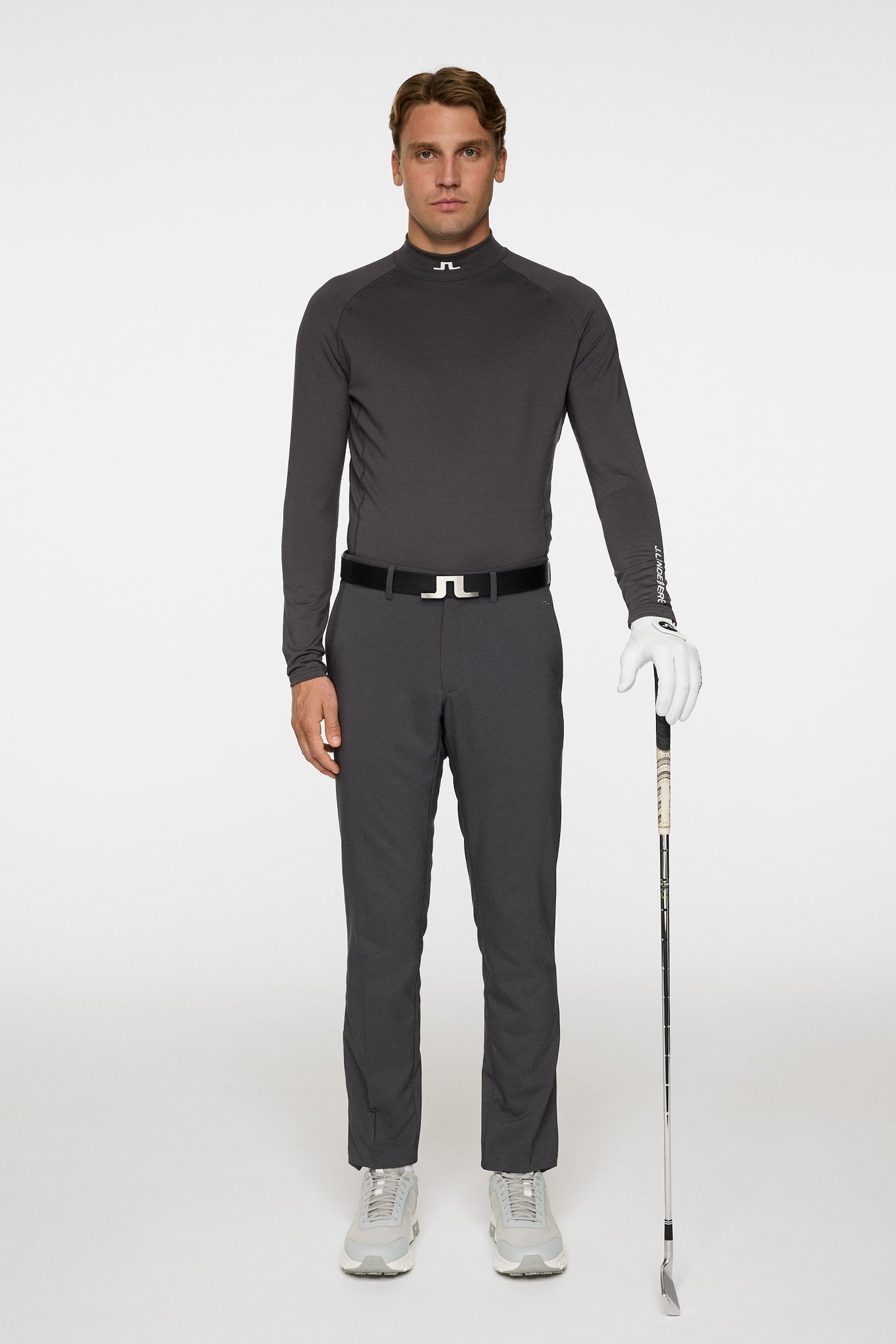 Ello Brushed Top in Asphalt by J.Lindeberg