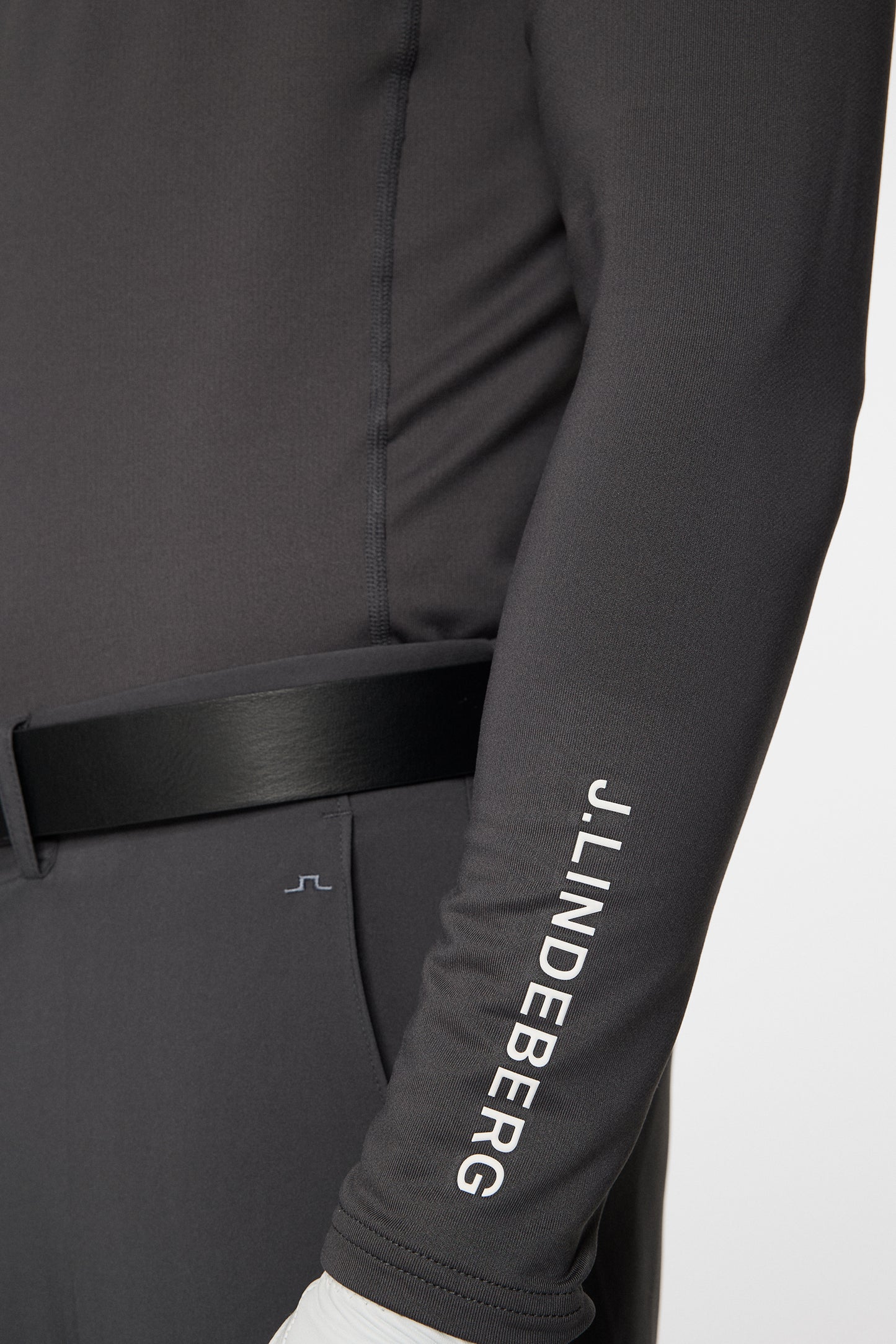 Ello Brushed Top in Asphalt by J.Lindeberg