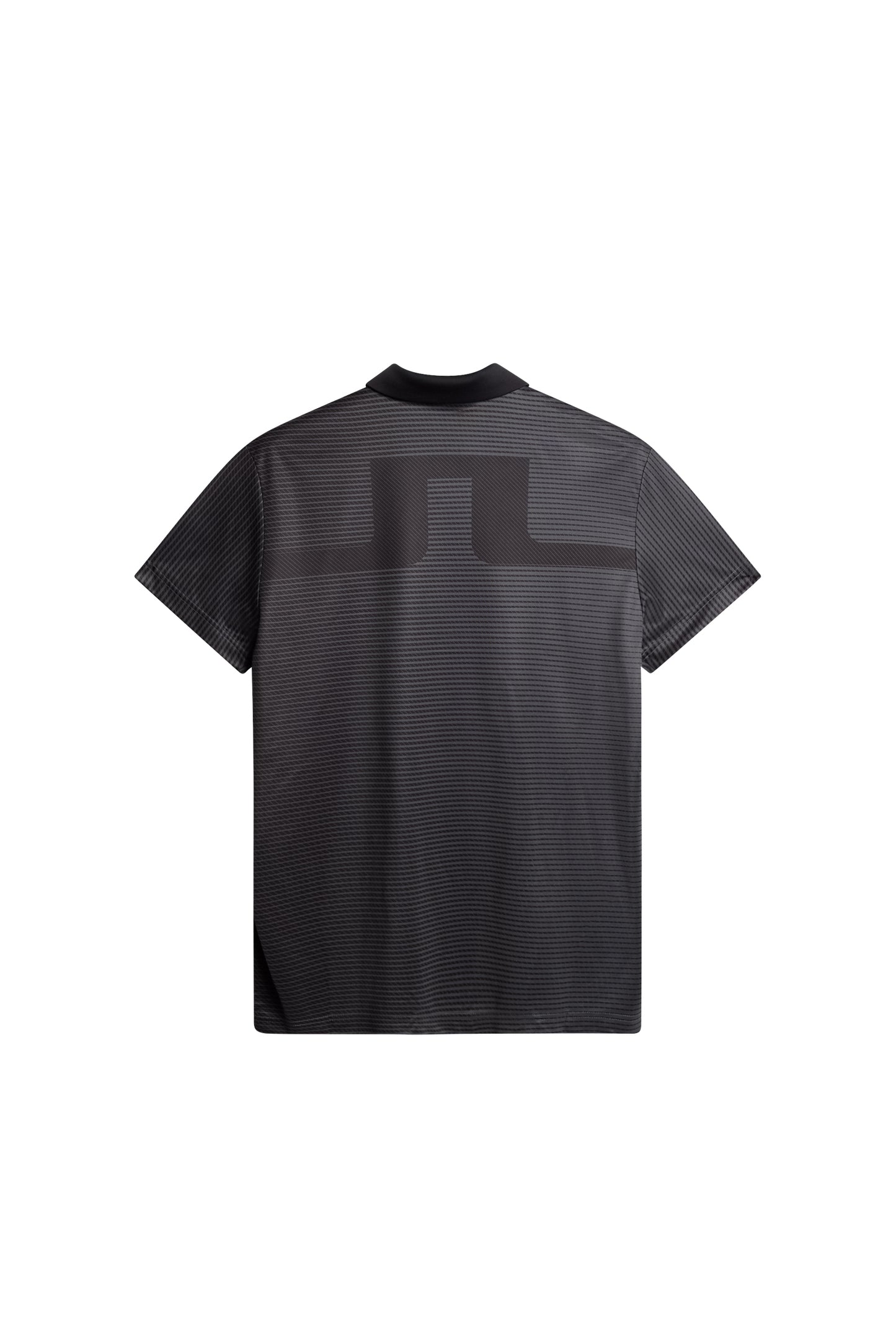 Marvin Stripe Polo in Asphalt by J.Lindeberg