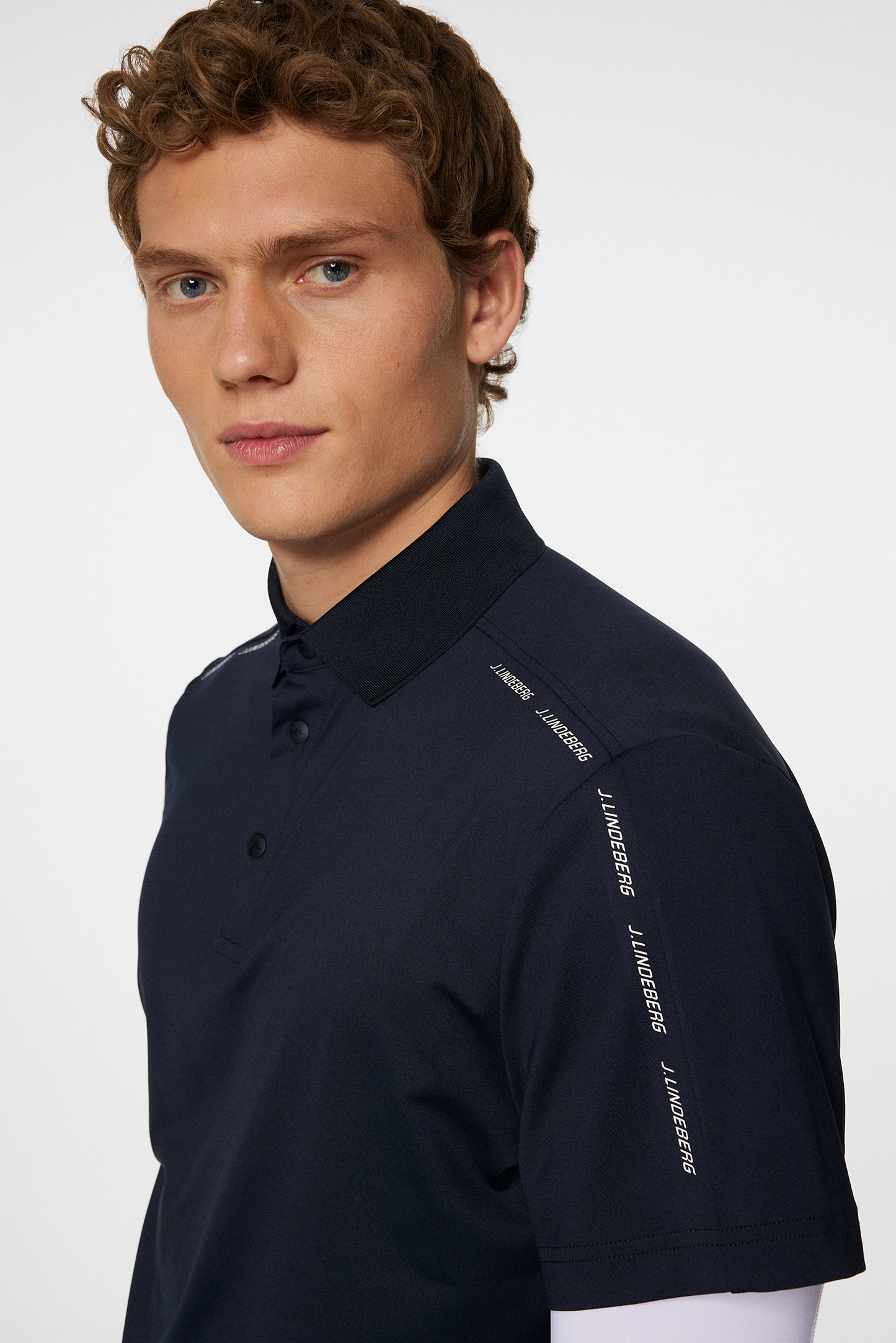 Pontus Polo in JL Navy by J.Lindeberg