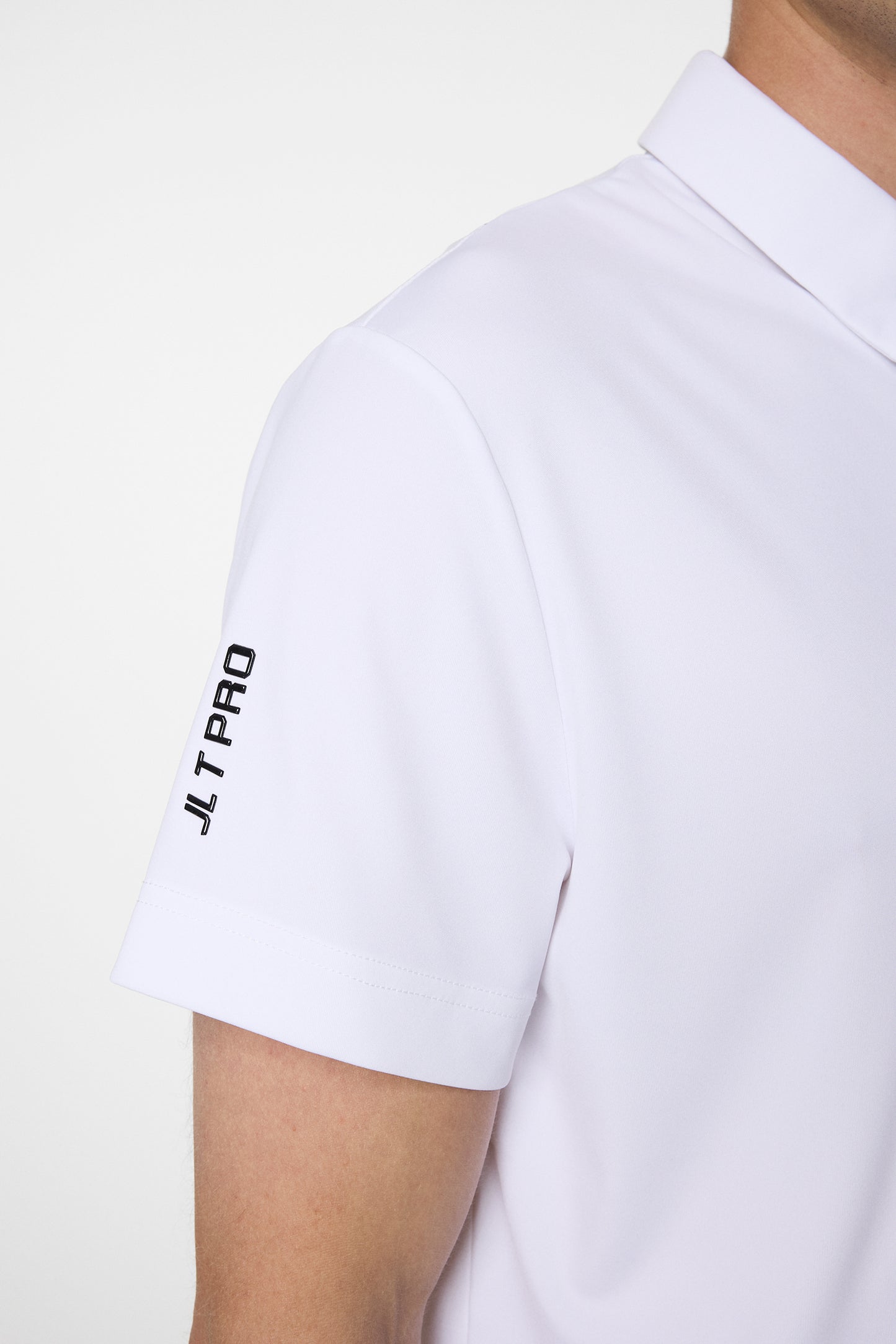 Dex Polo in White by J.Lindeberg