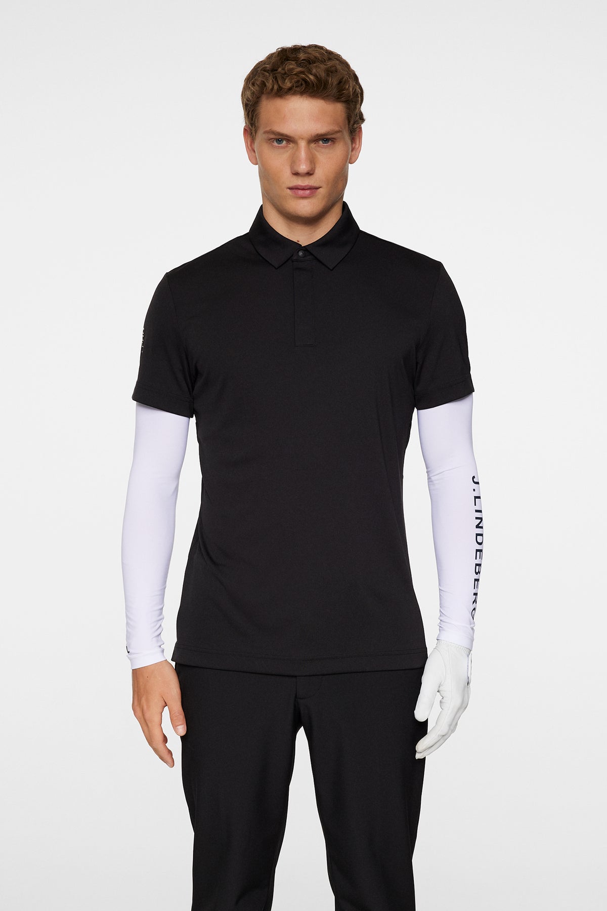 Dex Polo in Black by J.Lindeberg