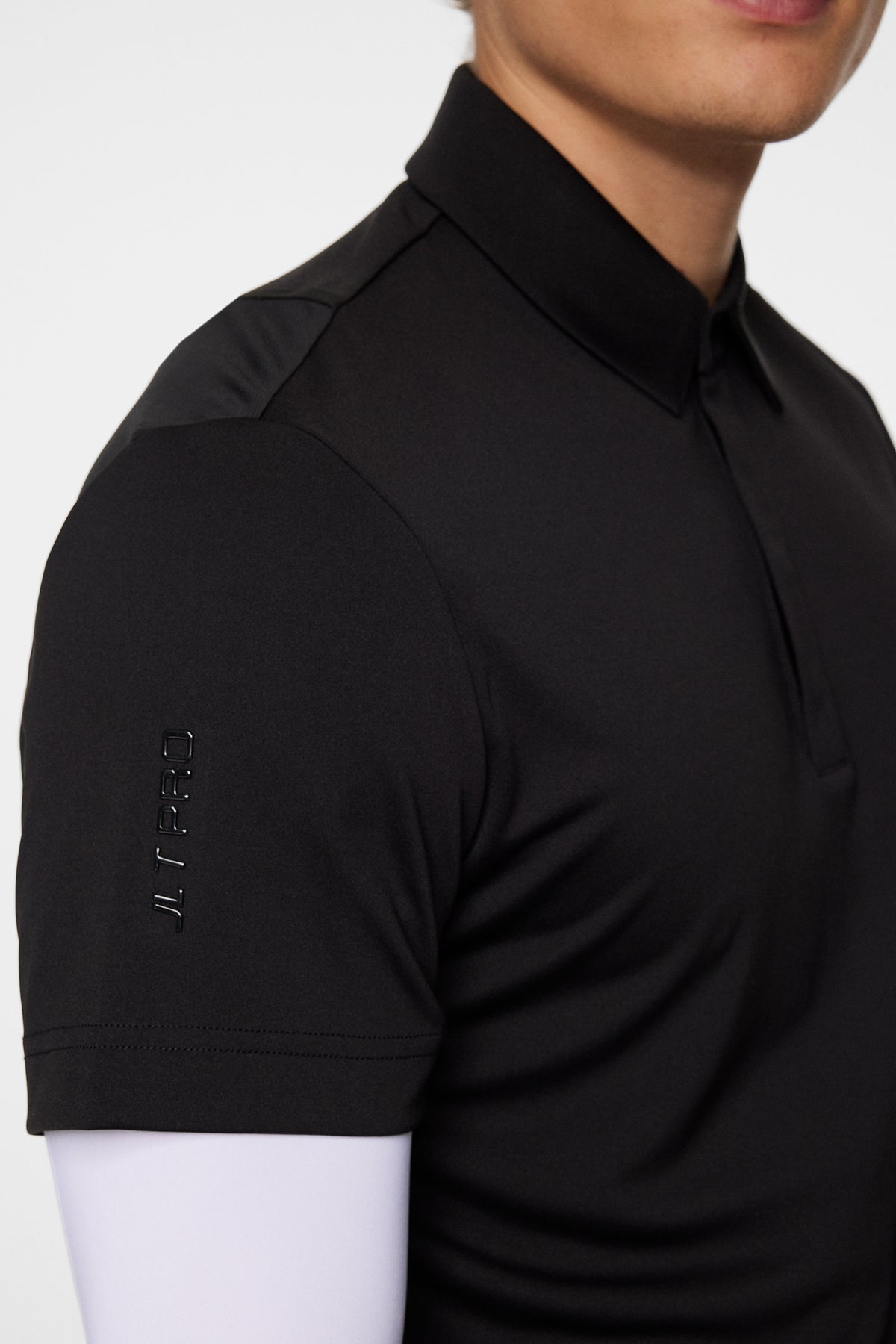 Dex Polo in Black by J.Lindeberg