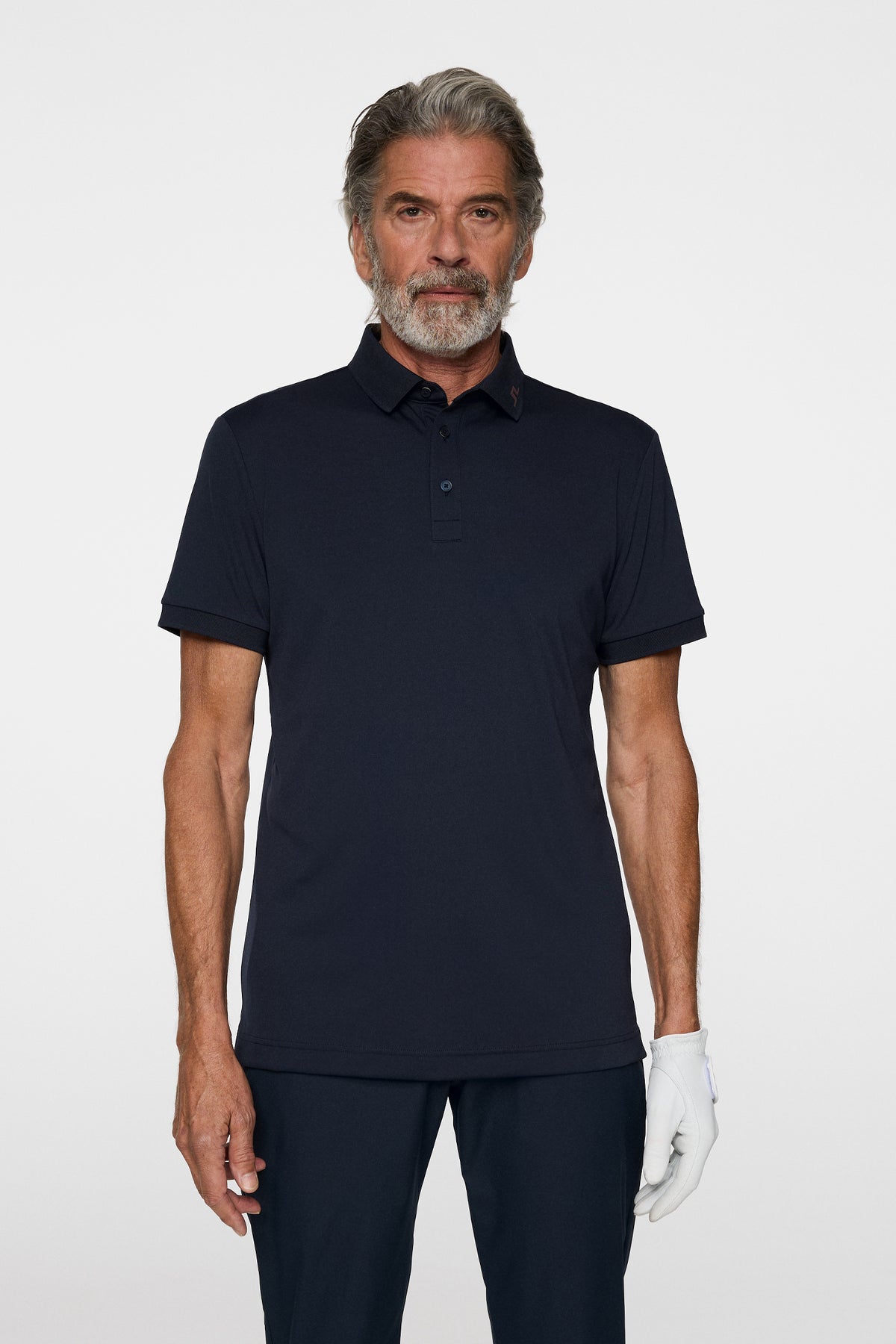 KV Print Polo in JL Navy by J.Lindeberg