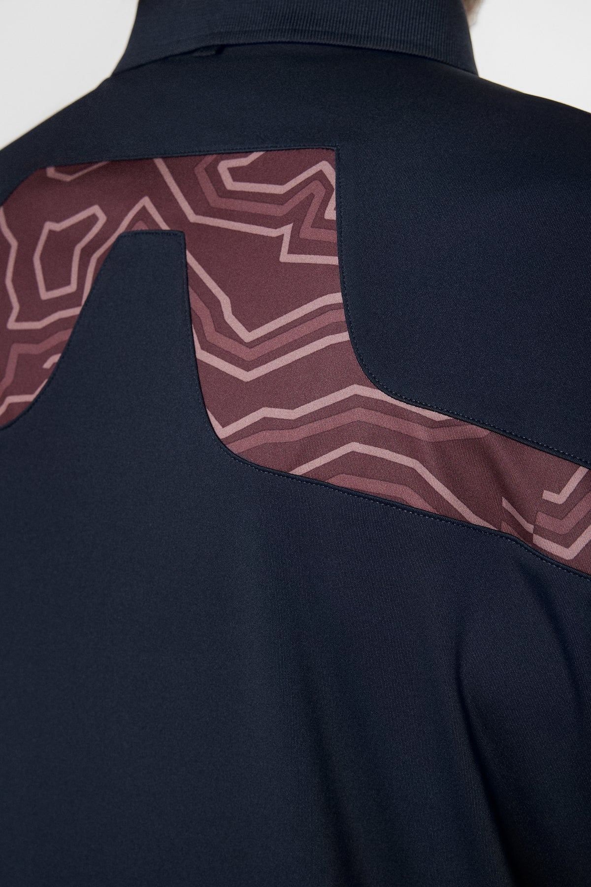 KV Print Polo in JL Navy by J.Lindeberg