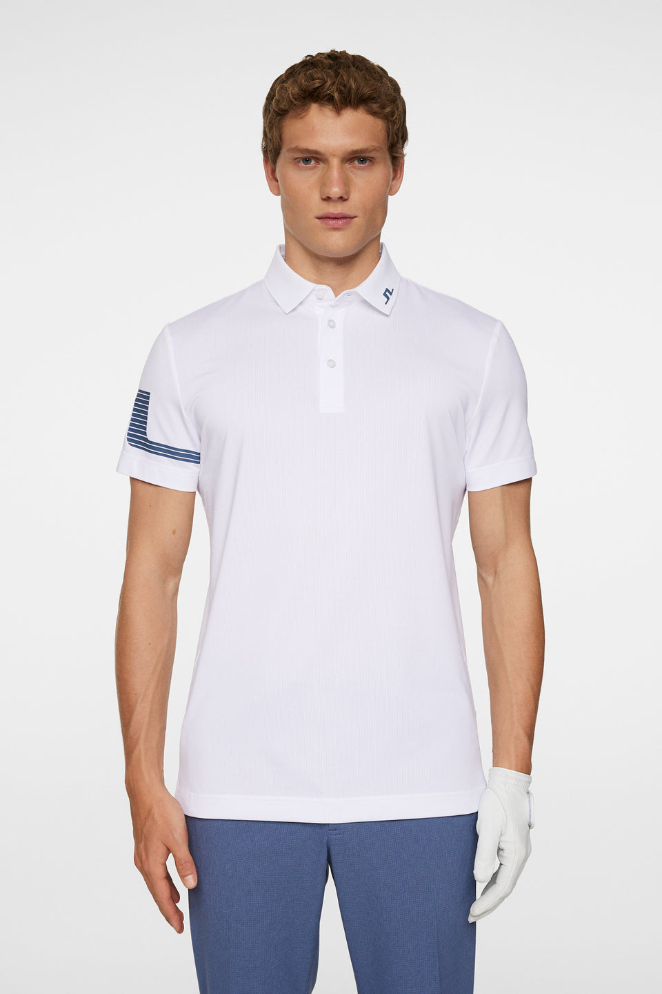 Heath Strike Polo / White