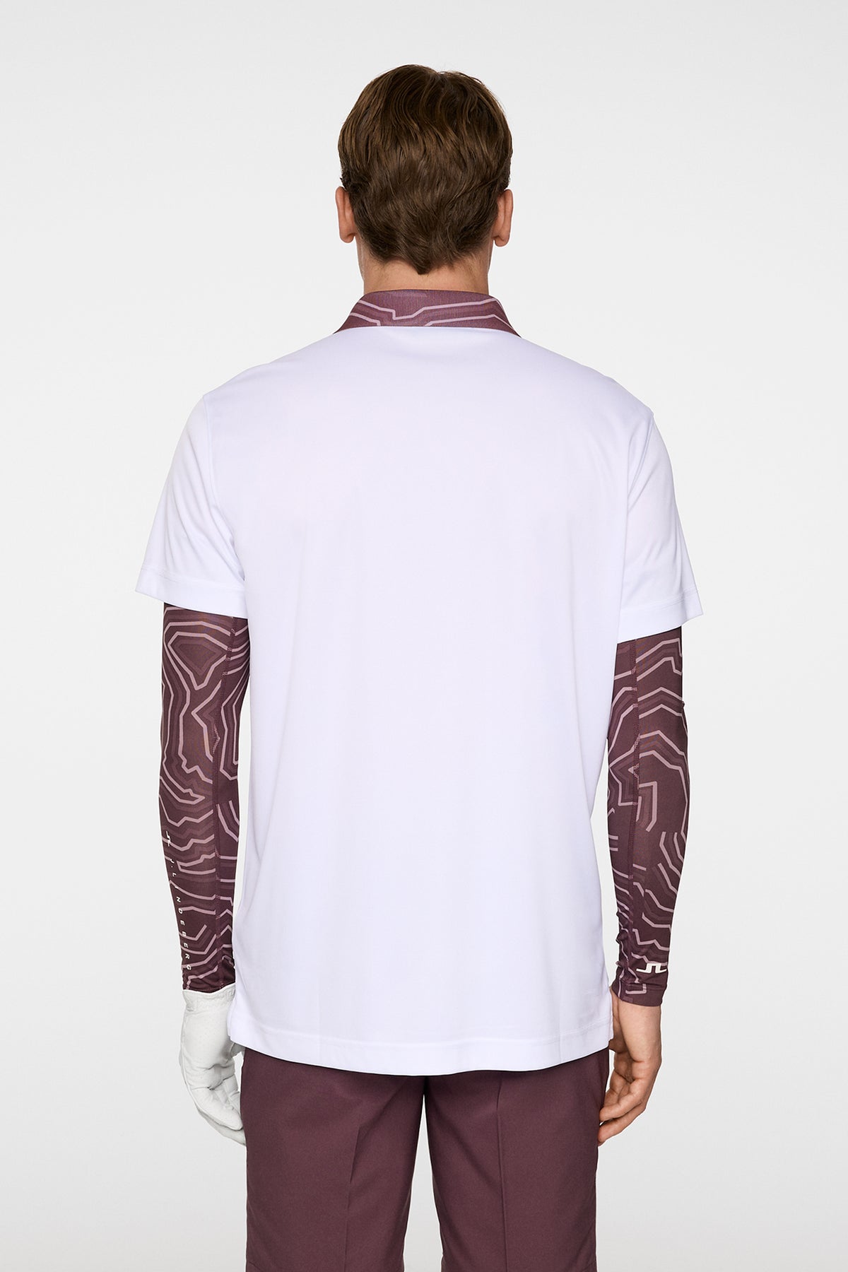 Glen Polo in White by J.Lindeberg