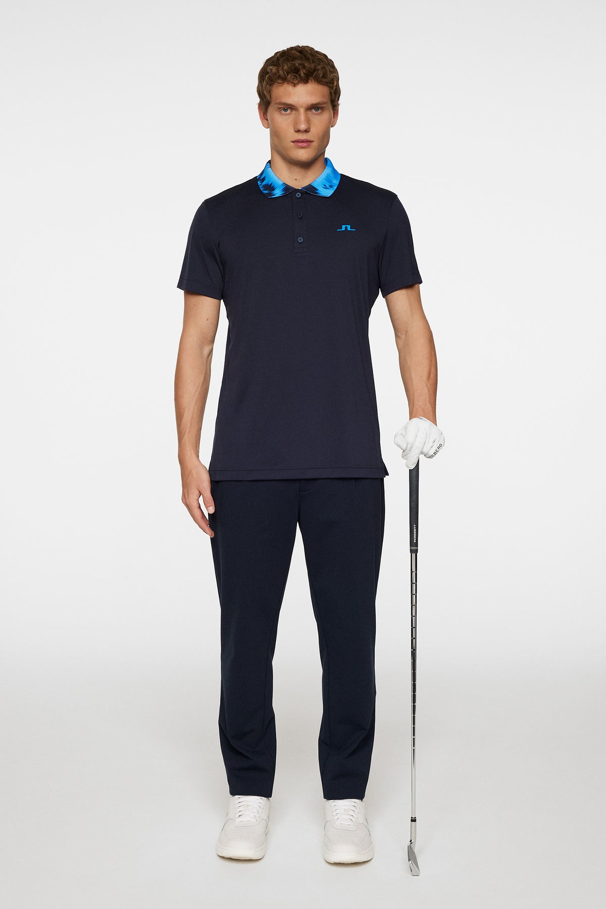 Glen Polo in JL Navy by J.Lindeberg