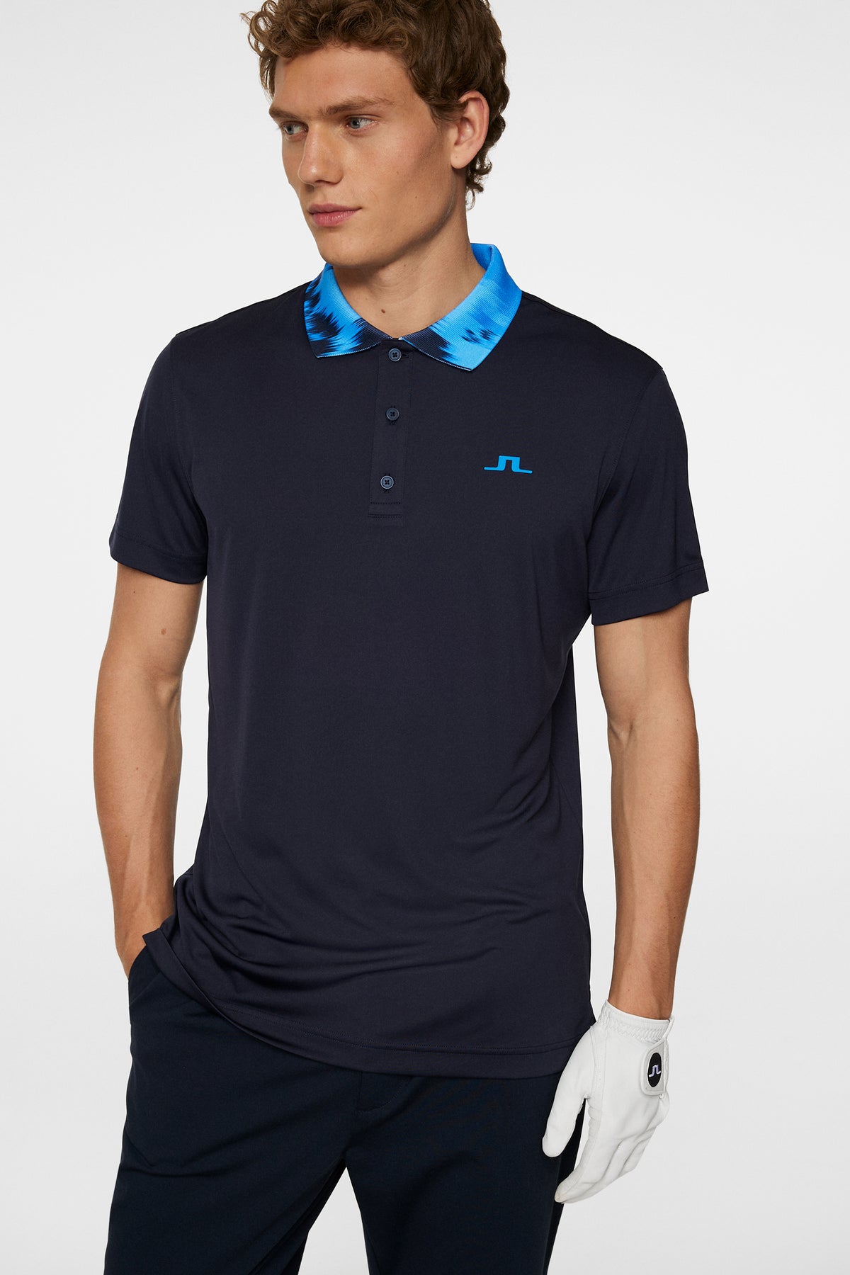 Glen Polo in JL Navy by J.Lindeberg