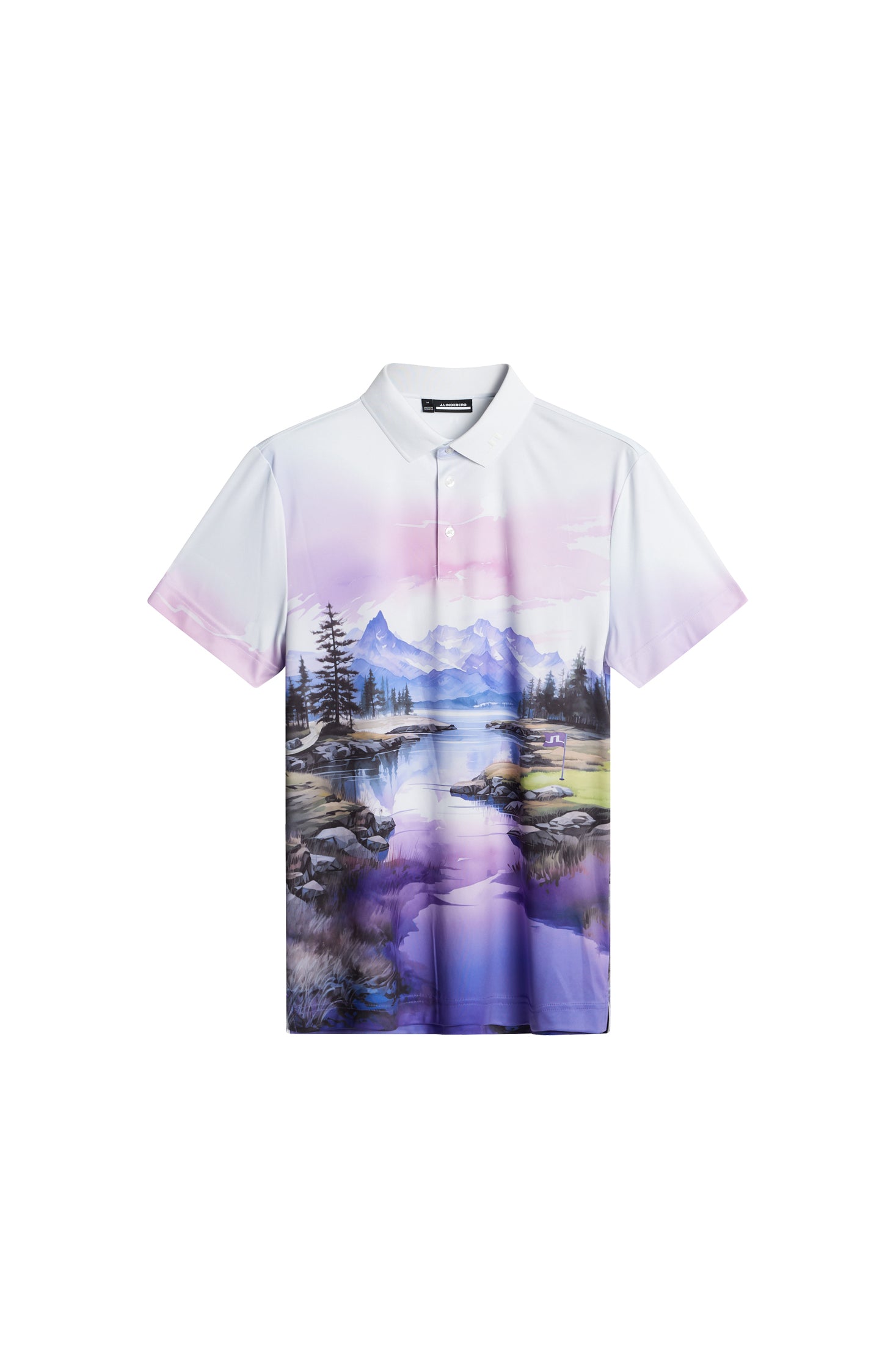 Samuel Polo / Landscape Watercolor purple L – J.LINDEBERG US