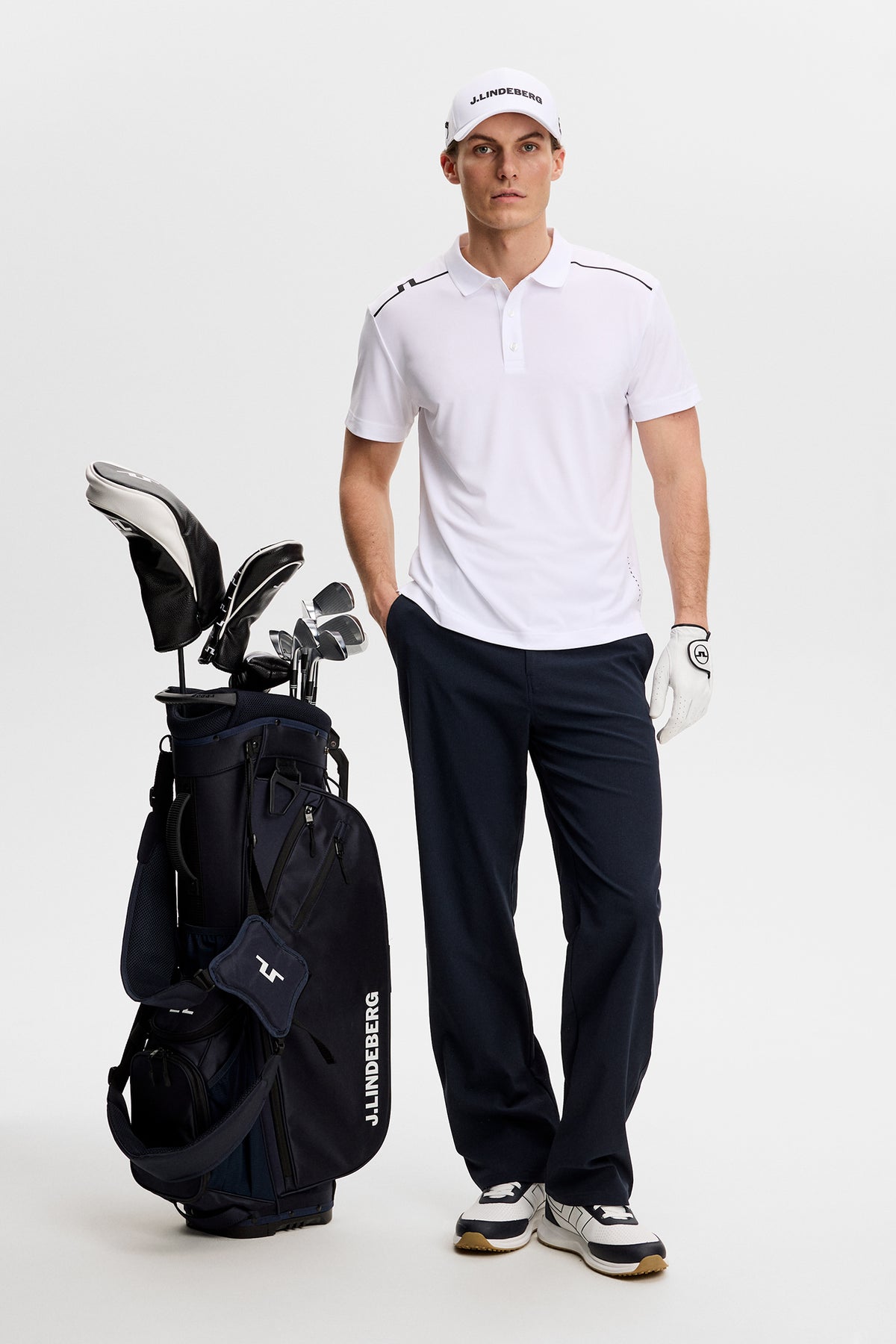 Lionel Polo in White by J.Lindeberg