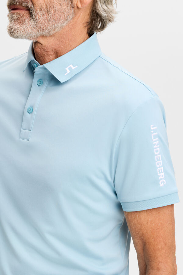 Tour Tech Polo / Forget-Me-Not