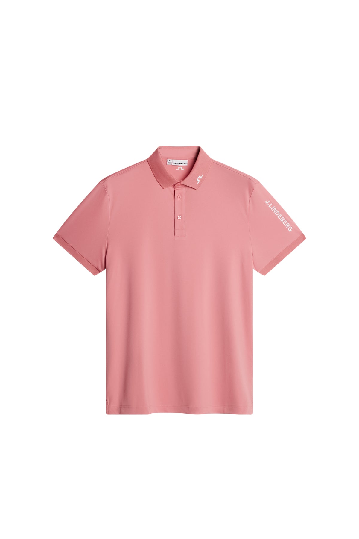 Tour Tech Polo in Flamingo Plume by J.Lindeberg