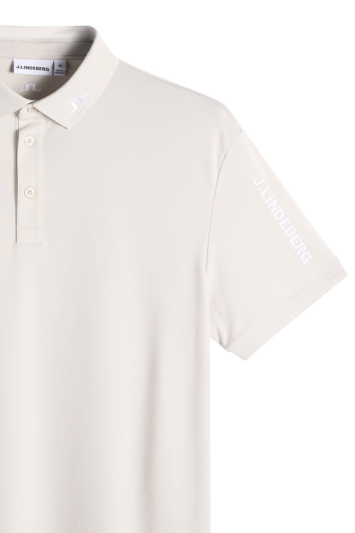 Tour Tech Polo in Moonbeam by J.Lindeberg