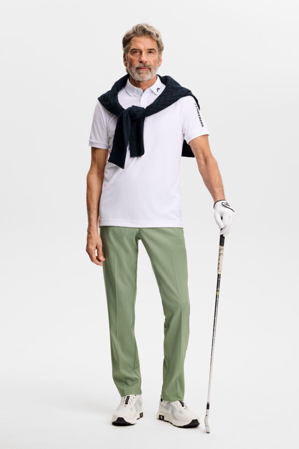 Tour Tech Slim Fit Polo / White – J.LINDEBERG US
