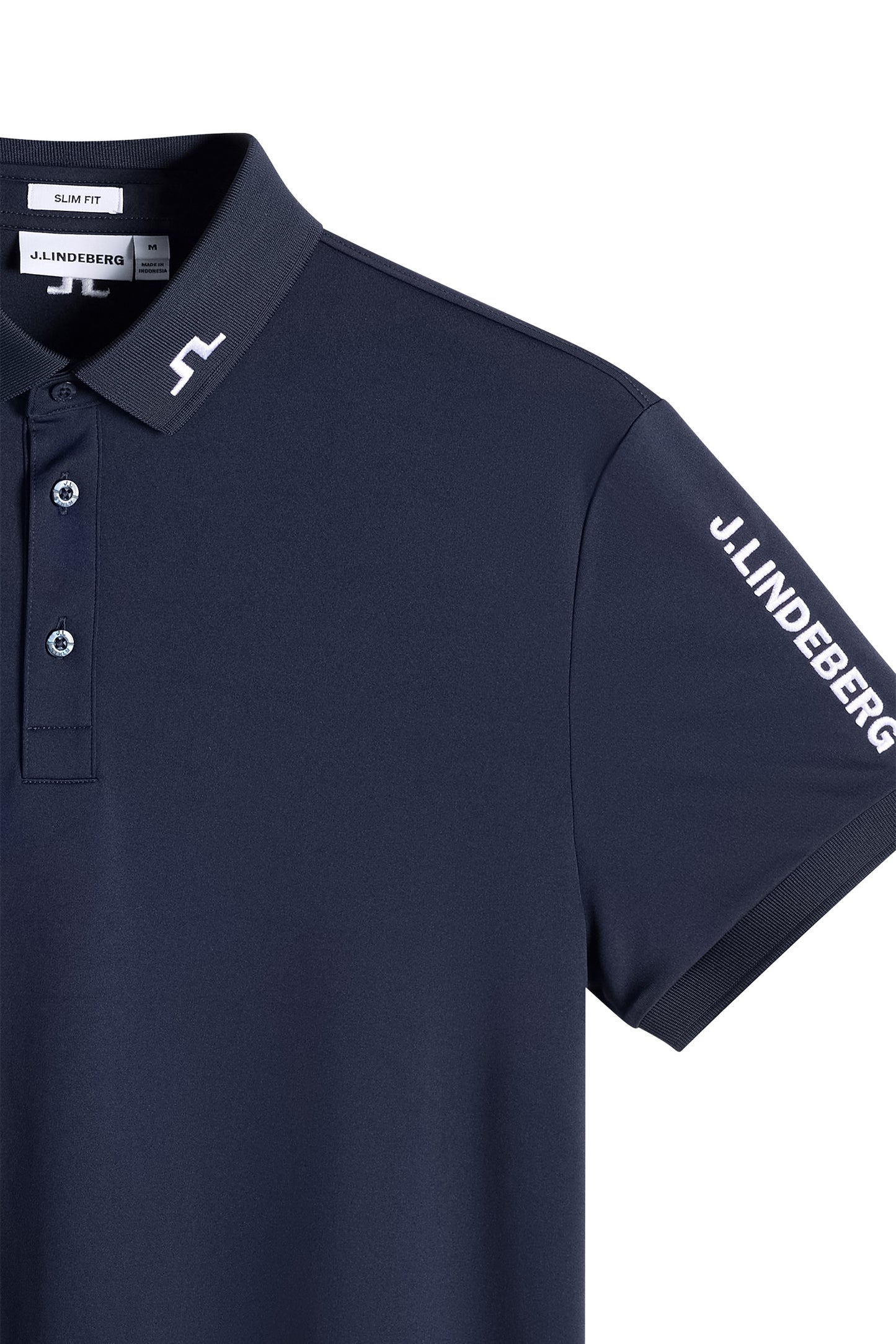 Tour Tech Slim Fit Polo in JL Navy by J.Lindeberg