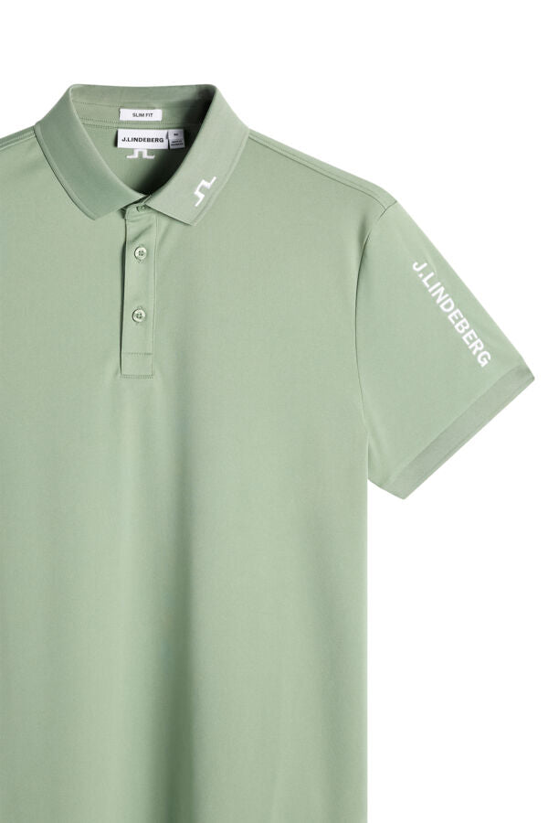 Tour Tech Slim Fit Polo / Hedge Green