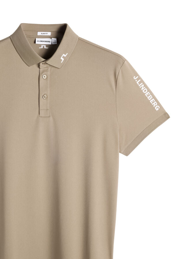 Tour Tech Slim Fit Polo / Brindle
