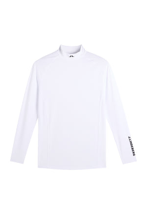 Ello Compression Top in White by J.Lindeberg