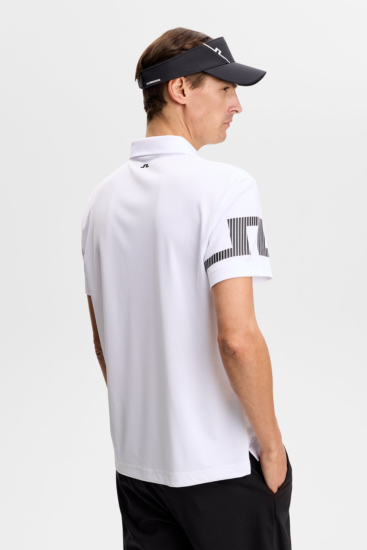 Heath Polo in White by J.Lindeberg