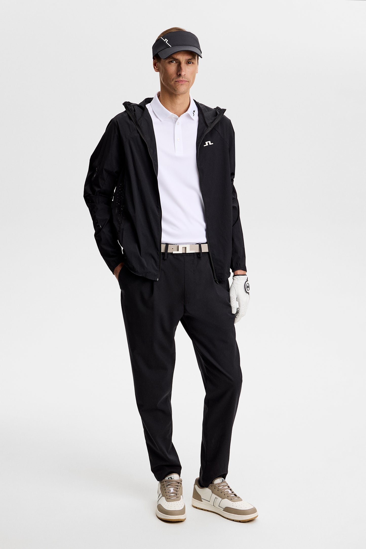 Heath Polo in White by J.Lindeberg